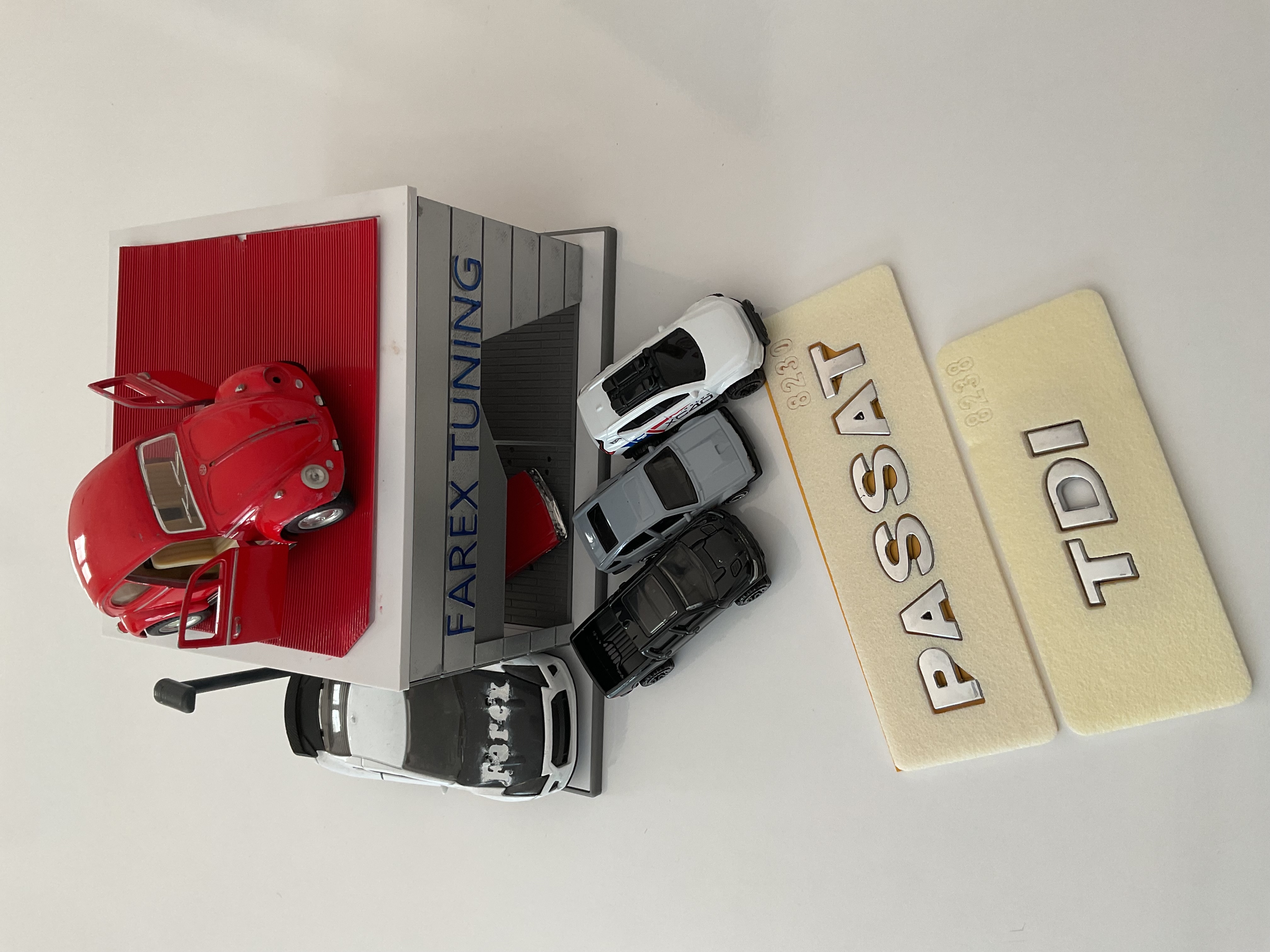 Volkswagen Passat ve TDI Krom Bagaj Yazısı Seti 2’li 3M 3D ABS