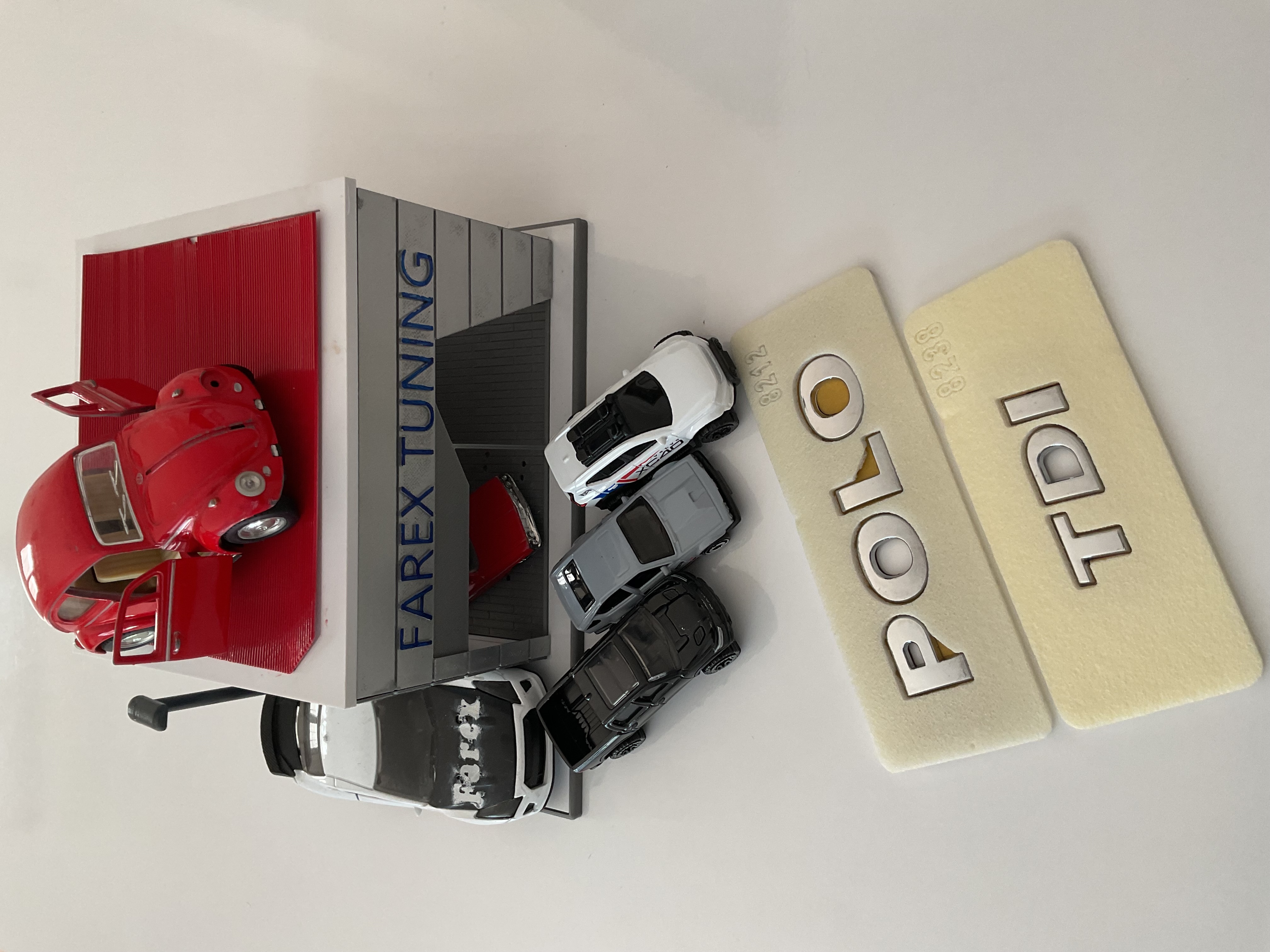 Volkswagen Polo ve TDI Krom Bagaj Yazısı Seti 2’li 3M 3D ABS