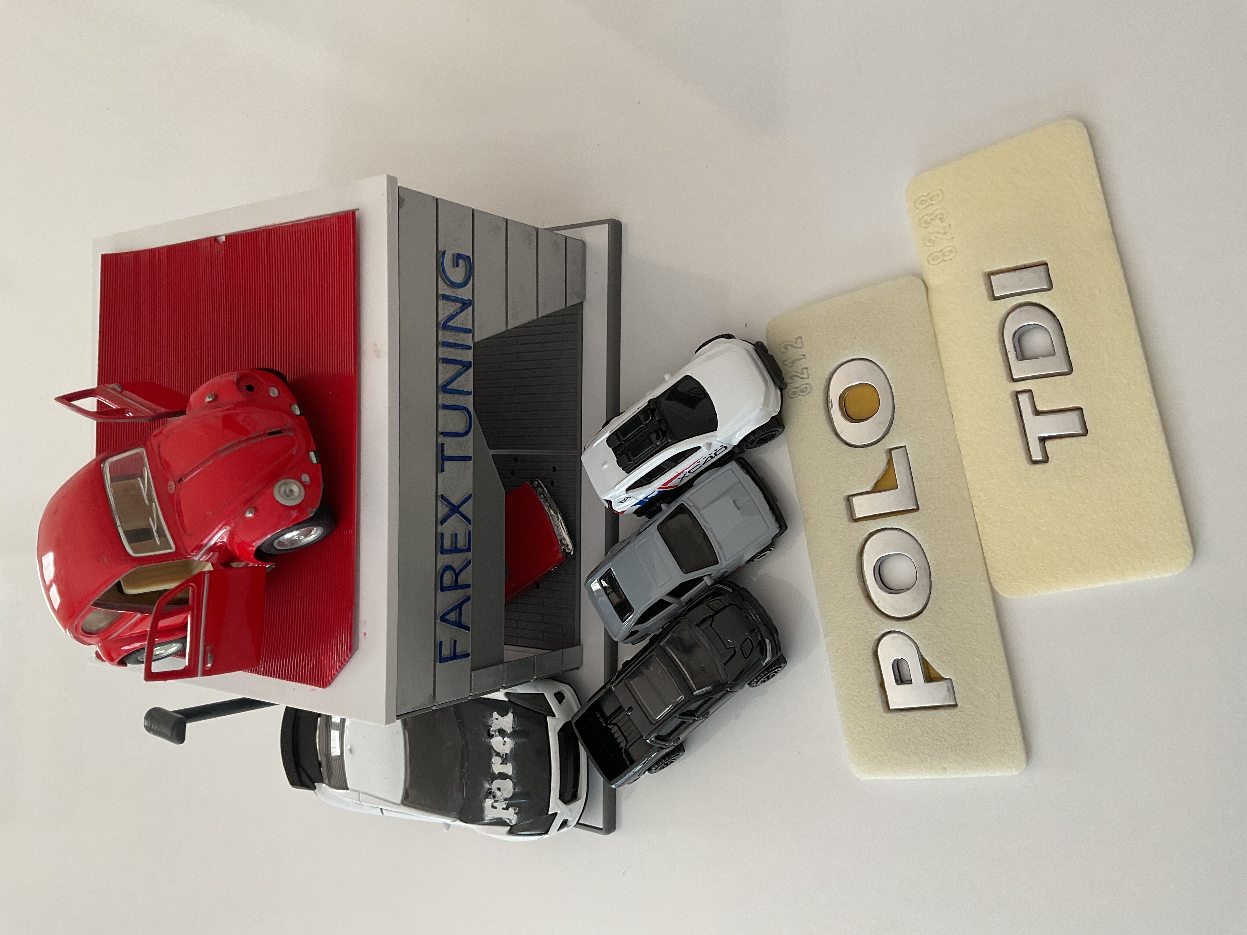 Volkswagen Polo ve TDI Krom Bagaj Yazısı Seti 2’li 3M 3D ABS