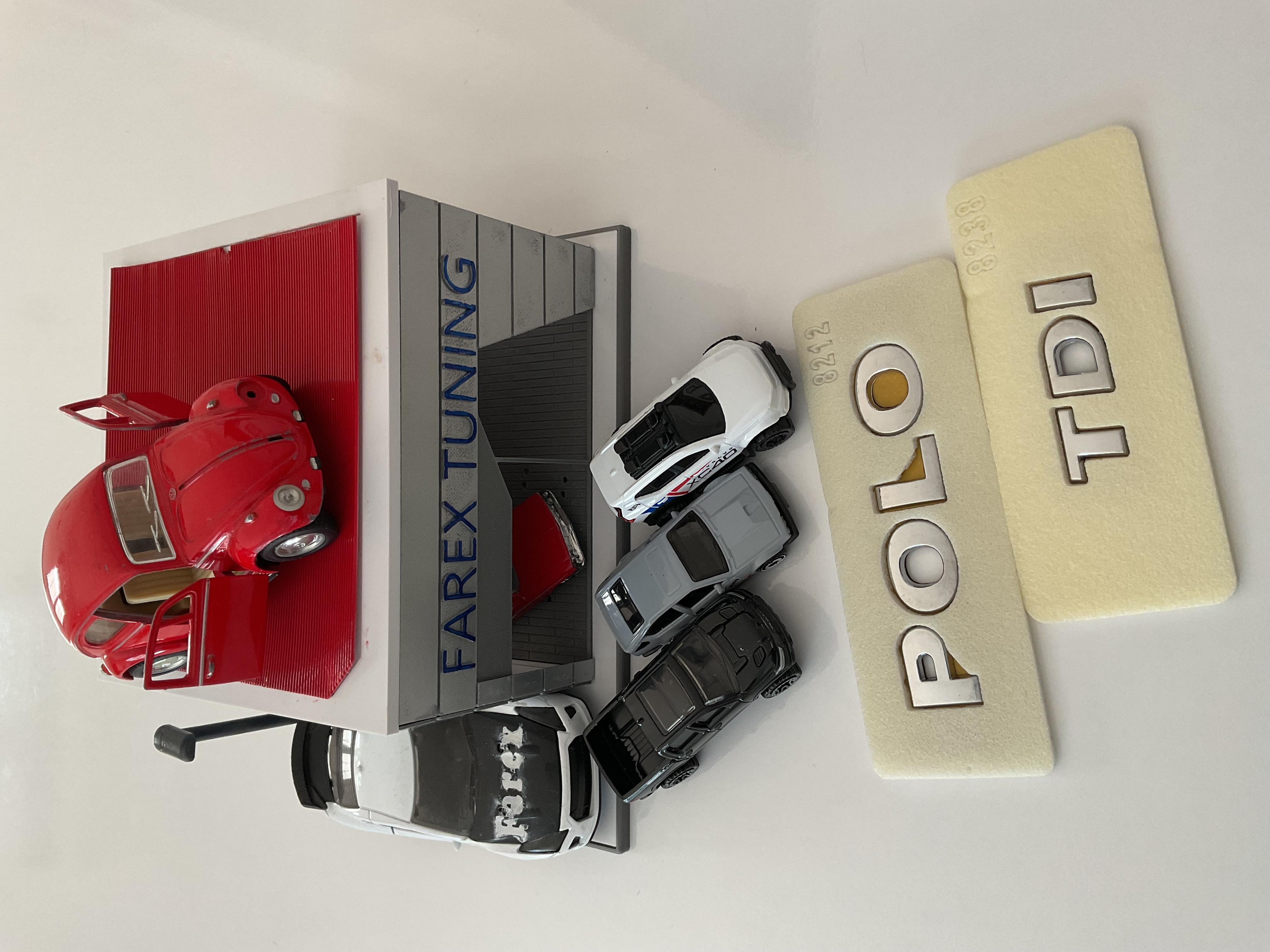 Volkswagen Polo ve TDI Krom Bagaj Yazısı Seti 2’li 3M 3D ABS