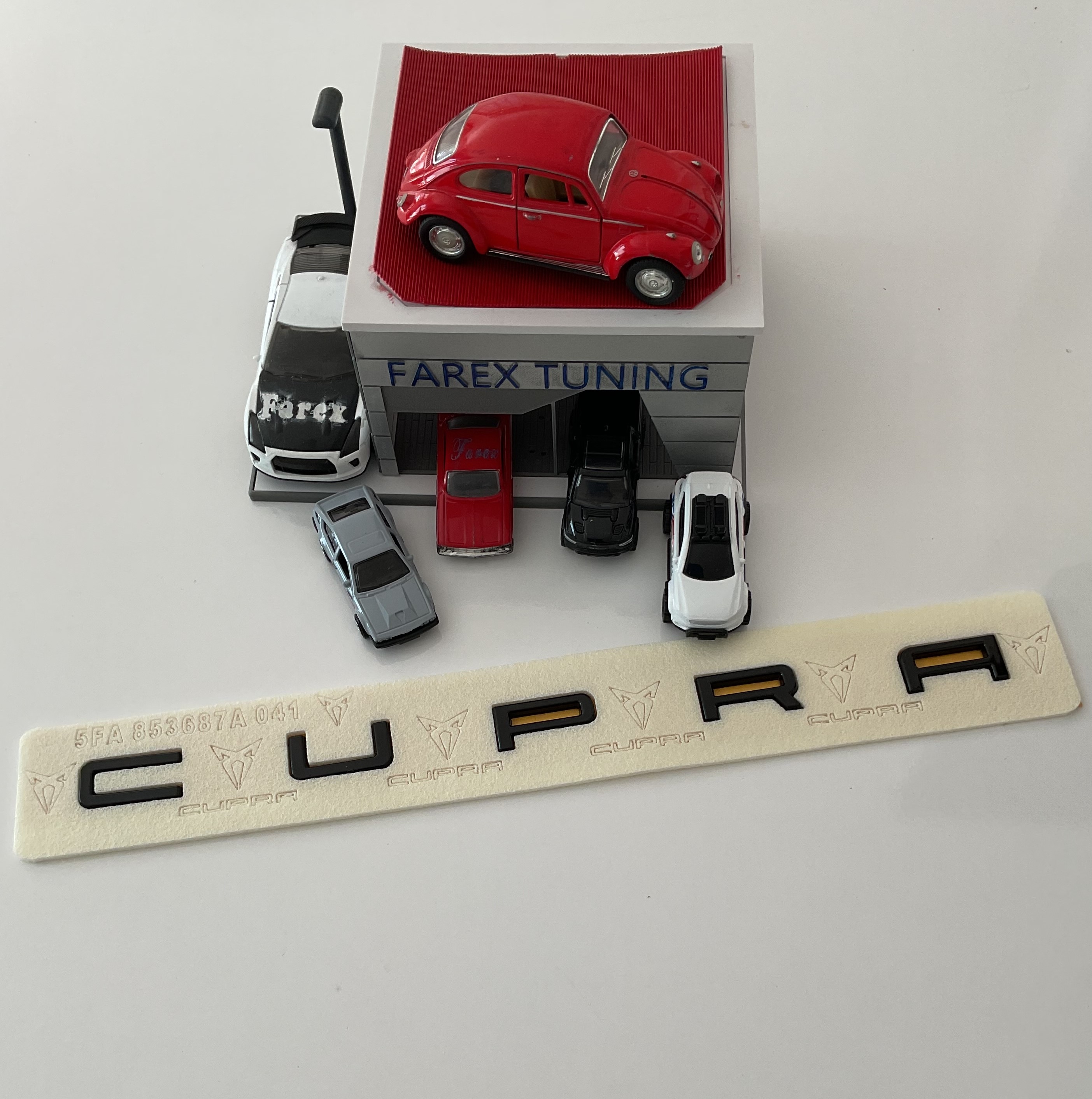 Cupra Formentor Uyumlu Piano Black Bagaj Yazısı Arma Logo 3M 3D ABS