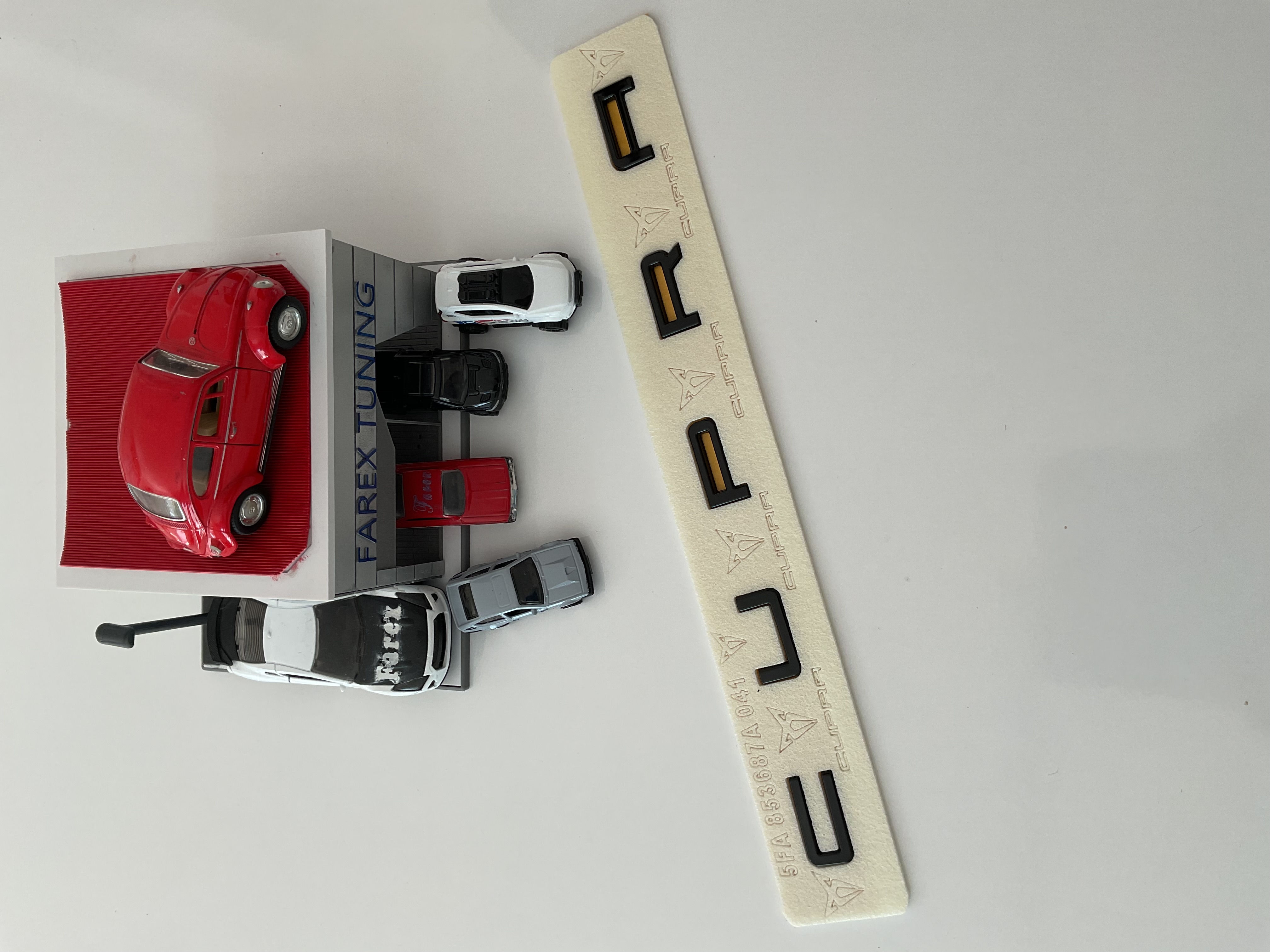 Cupra Formentor Uyumlu Piano Black Bagaj Yazısı Arma Logo 3M 3D ABS