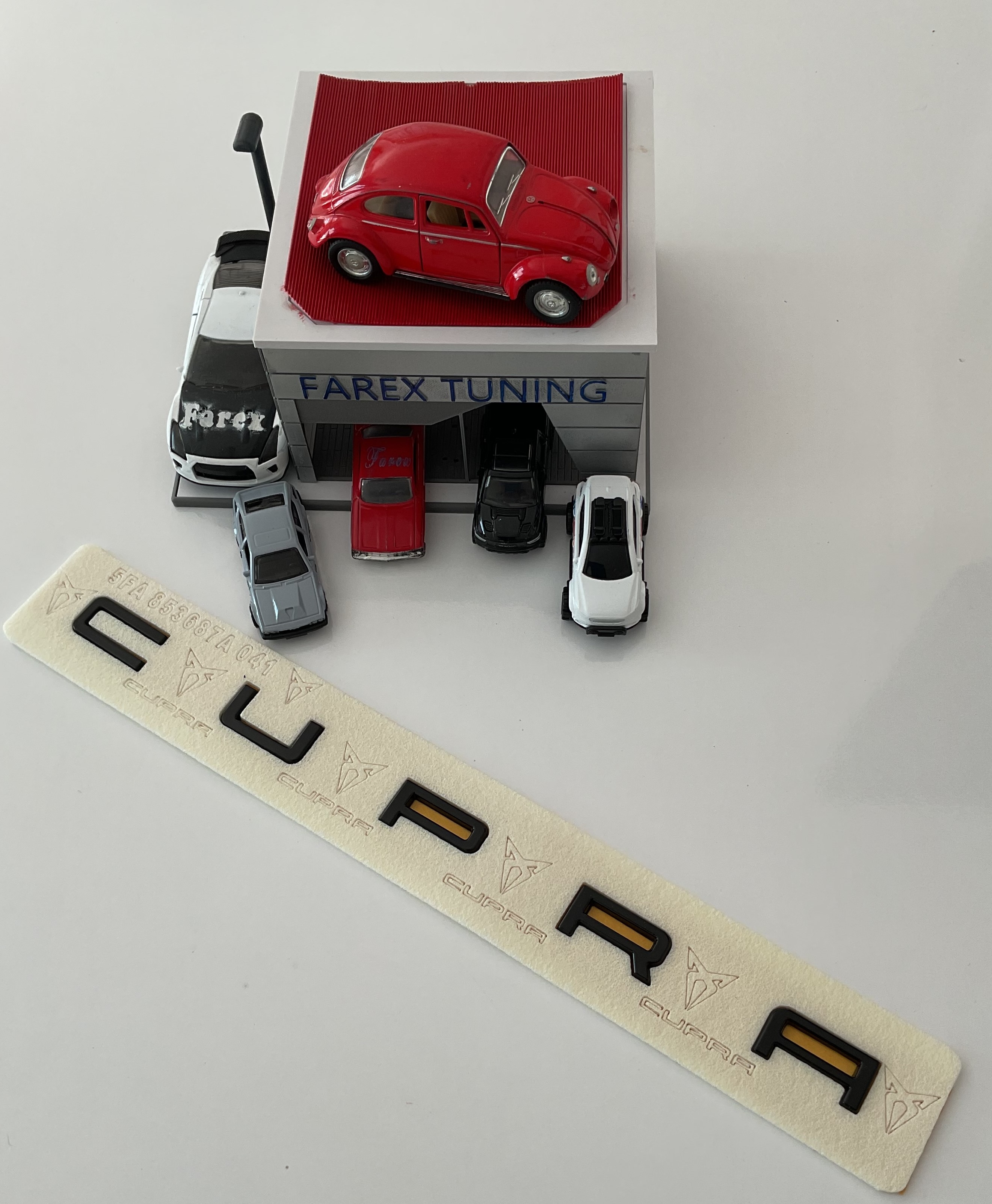 Cupra Formentor Uyumlu Piano Black Bagaj Yazısı Arma Logo 3M 3D ABS