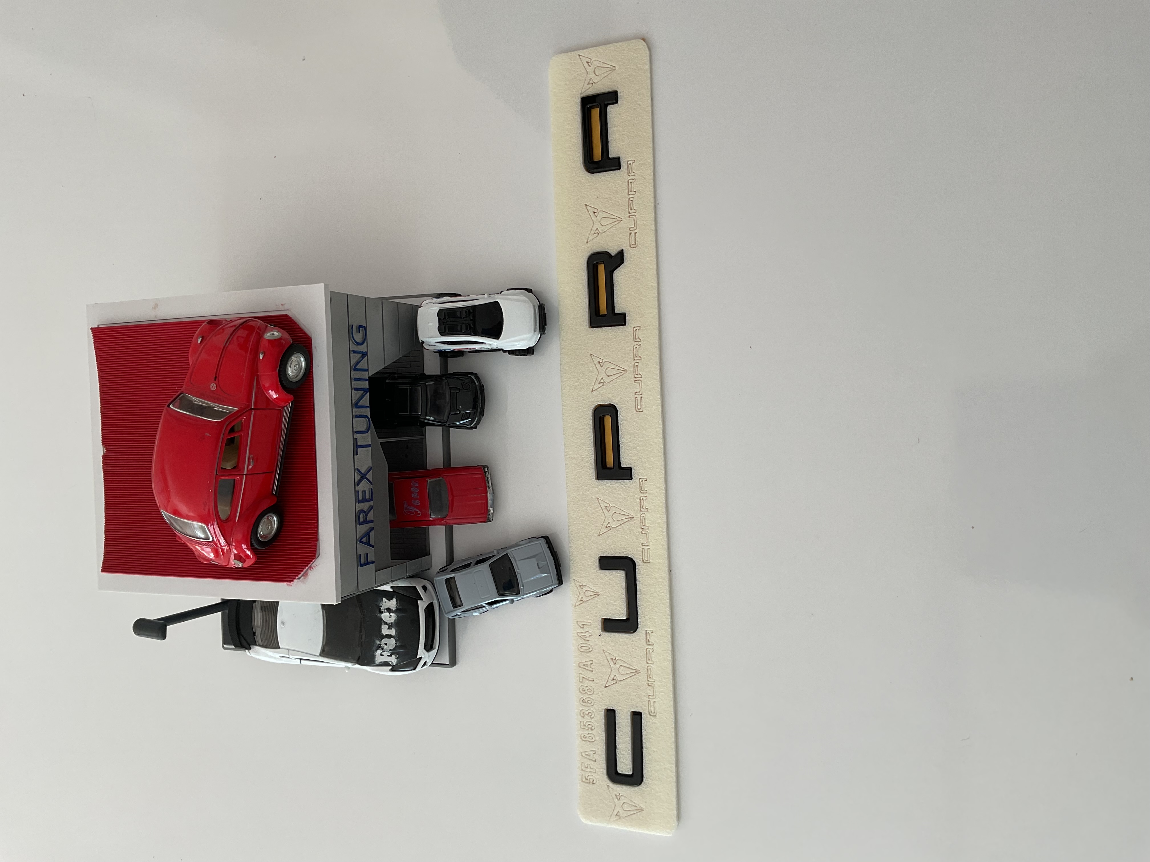 Cupra Formentor Uyumlu Piano Black Bagaj Yazısı Arma Logo 3M 3D ABS