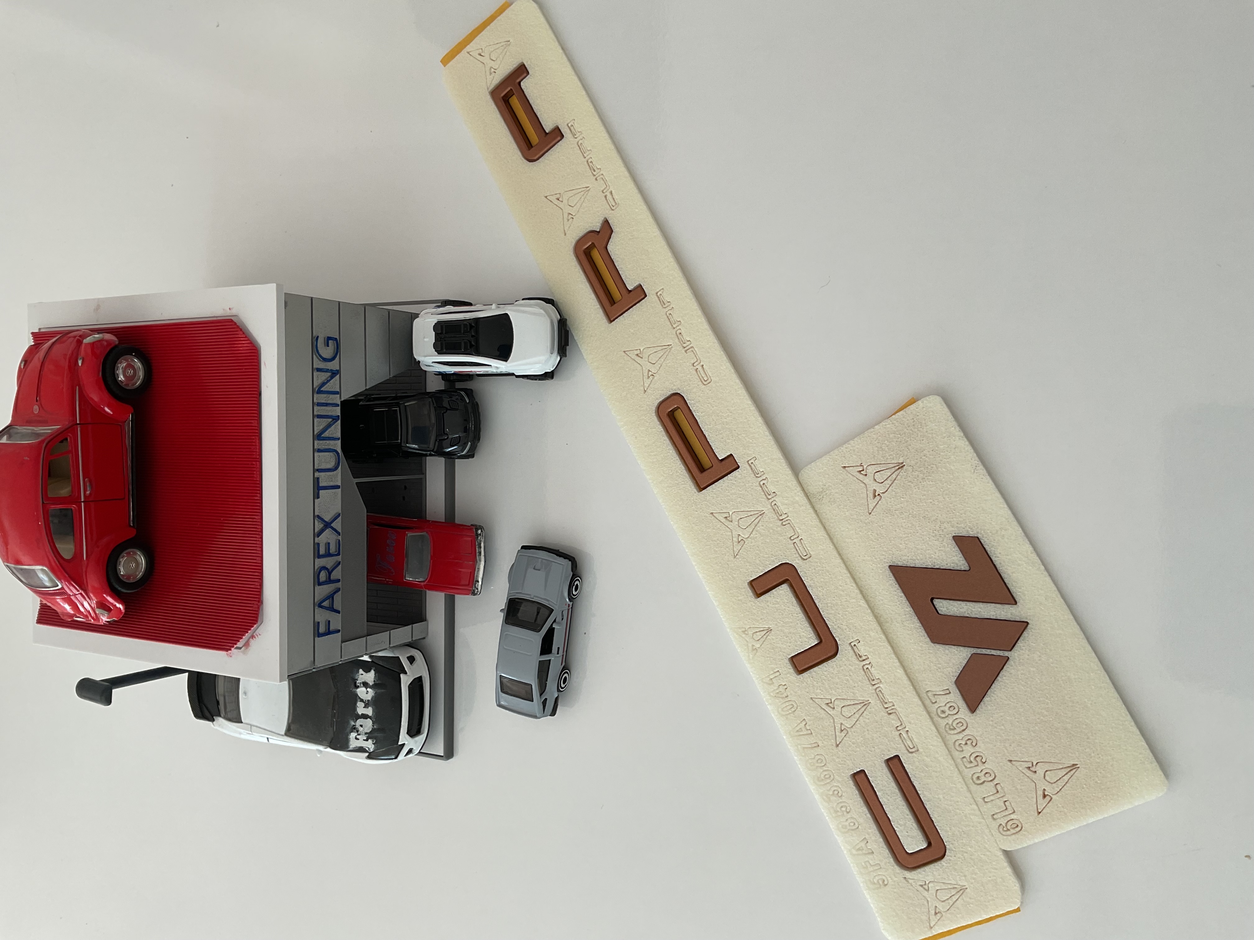 Cupra Formentor Uyumlu Cupra ve VZ Bronze Bagaj Yazısı Seti 2’li Arma Logo 3M 3D ABS