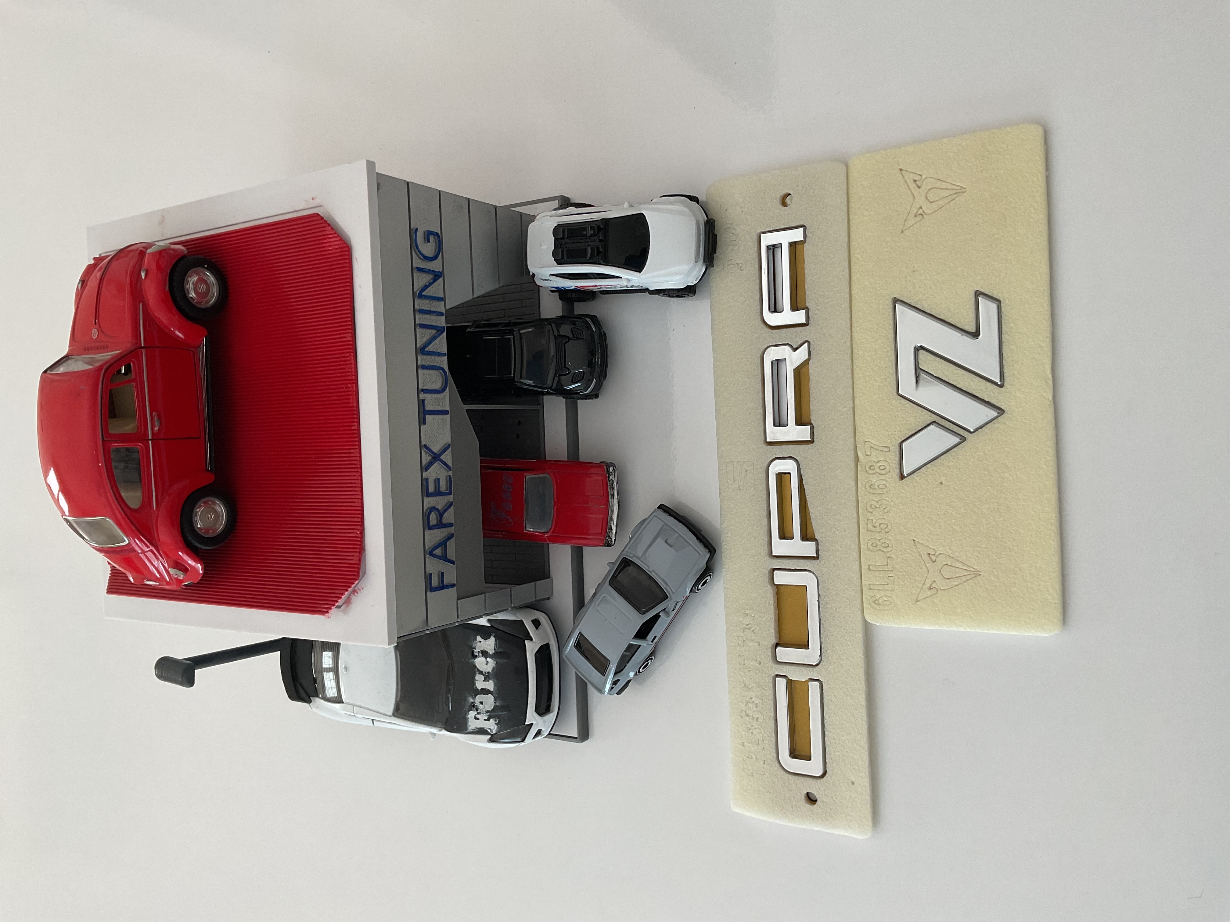 Seat Leon Ibiza Uyumlu Cupra ve VZ Krom Bagaj Yazısı Seti 2’li 3M 3D ABS