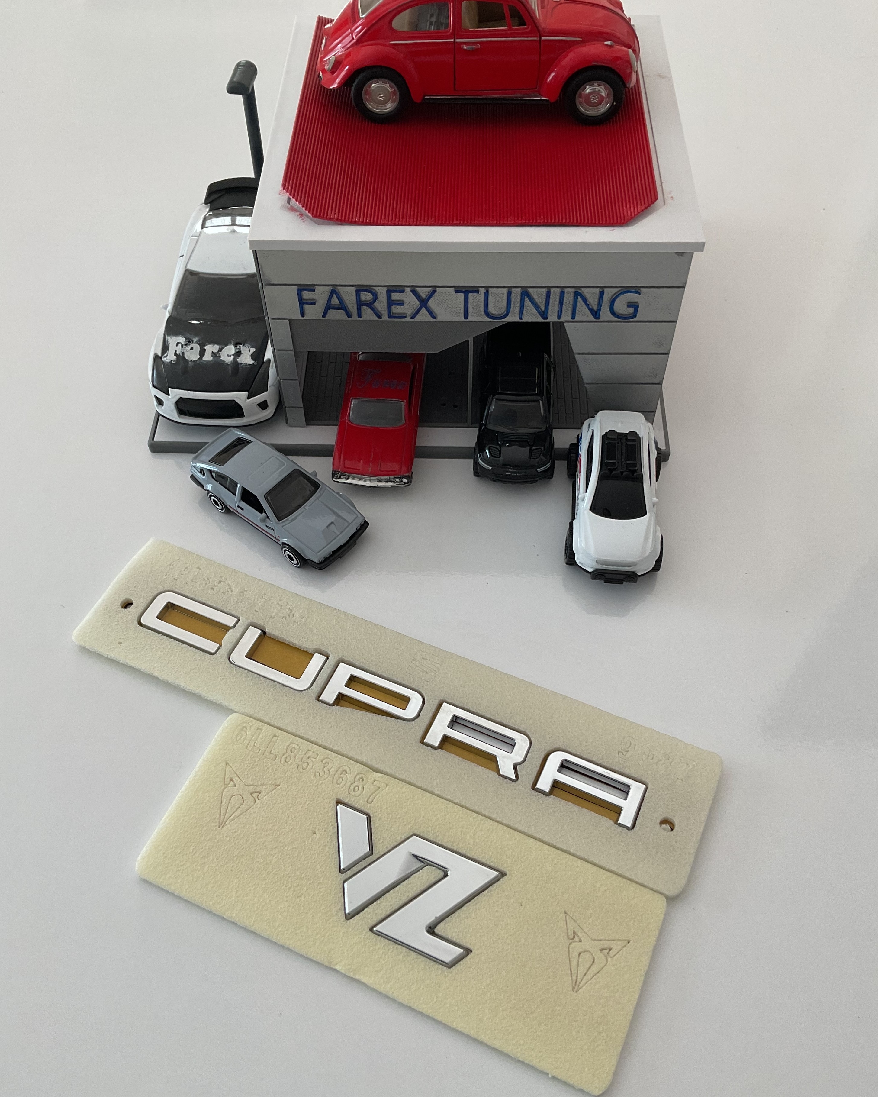 Seat Leon Ibiza Uyumlu Cupra ve VZ Krom Bagaj Yazısı Seti 2’li 3M 3D ABS