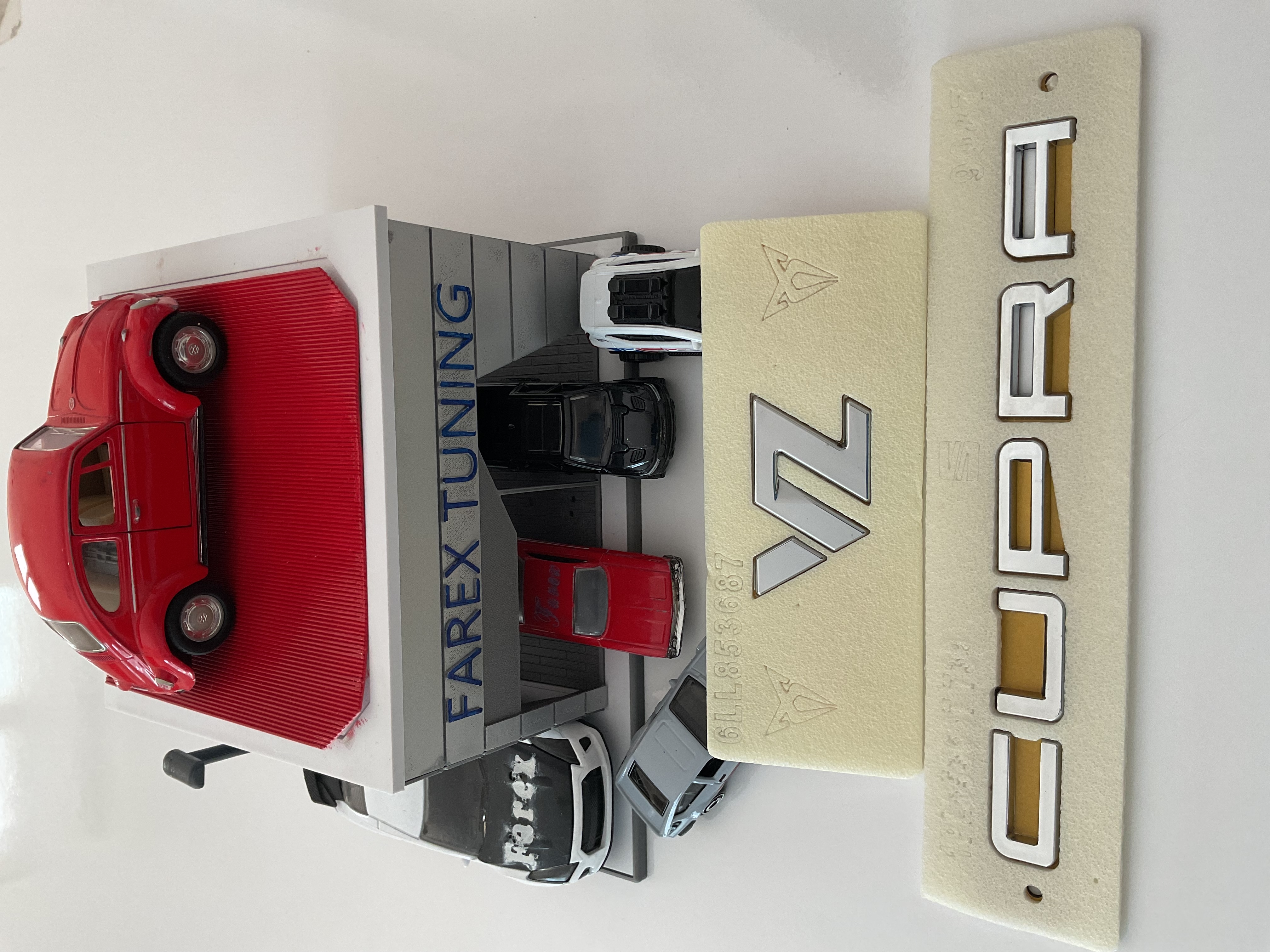 Seat Leon Ibiza Uyumlu Cupra ve VZ Krom Bagaj Yazısı Seti 2’li 3M 3D ABS