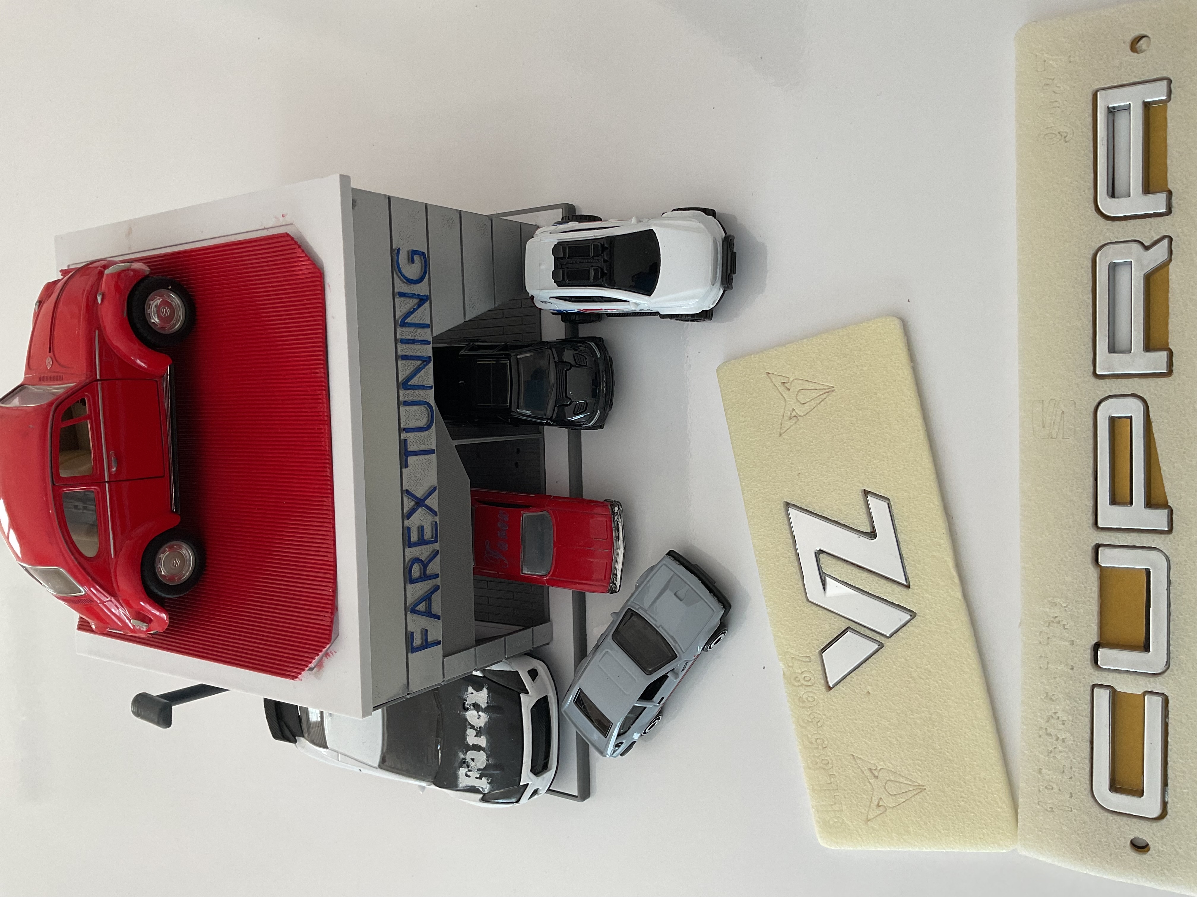 Seat Leon Ibiza Uyumlu Cupra ve VZ Krom Bagaj Yazısı Seti 2’li 3M 3D ABS