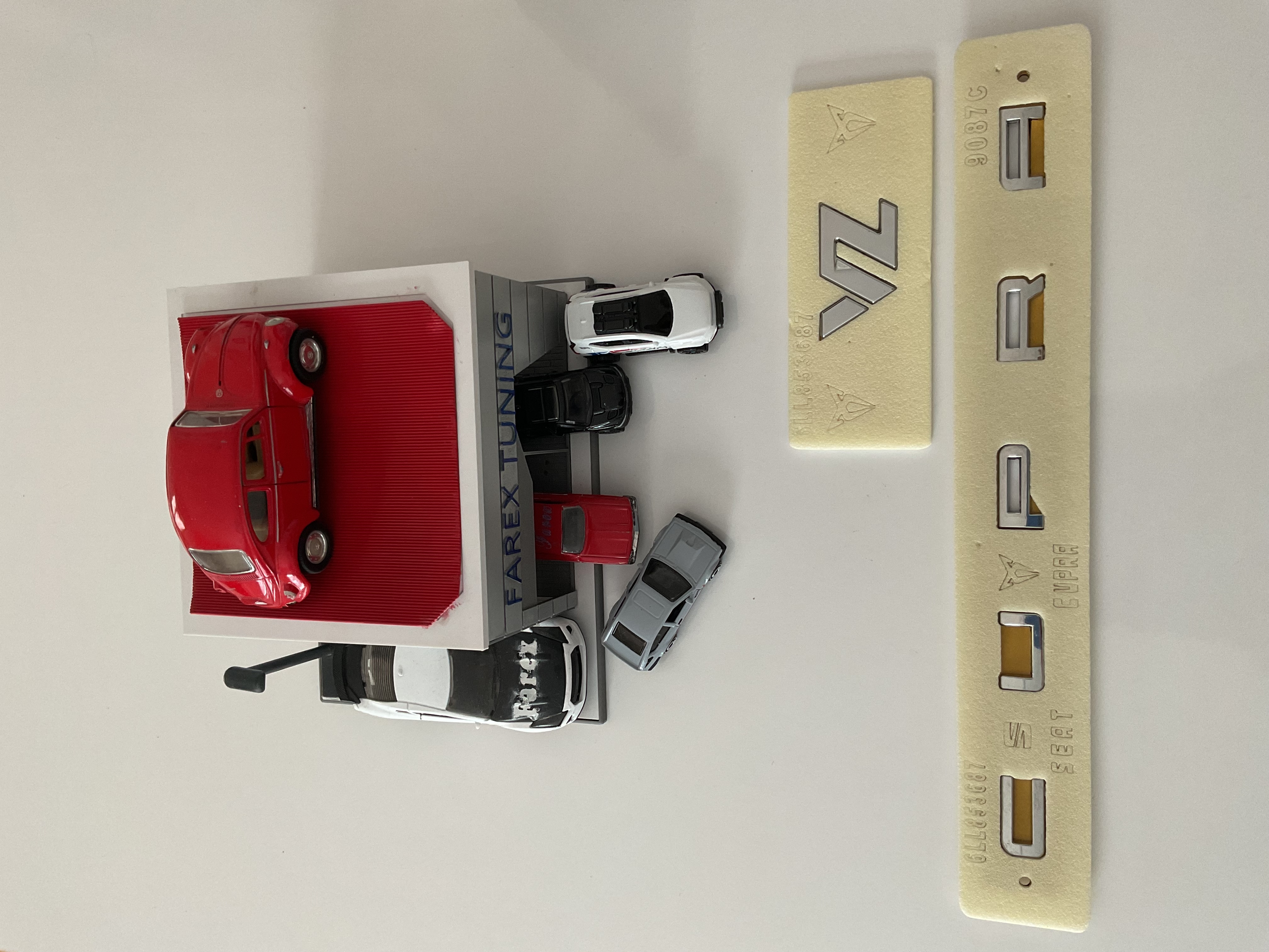 Seat Leon Ibiza Uyumlu Cupra Boşluklu ve VZ Krom Bagaj Yazısı Seti 2’li 3M 3D ABS