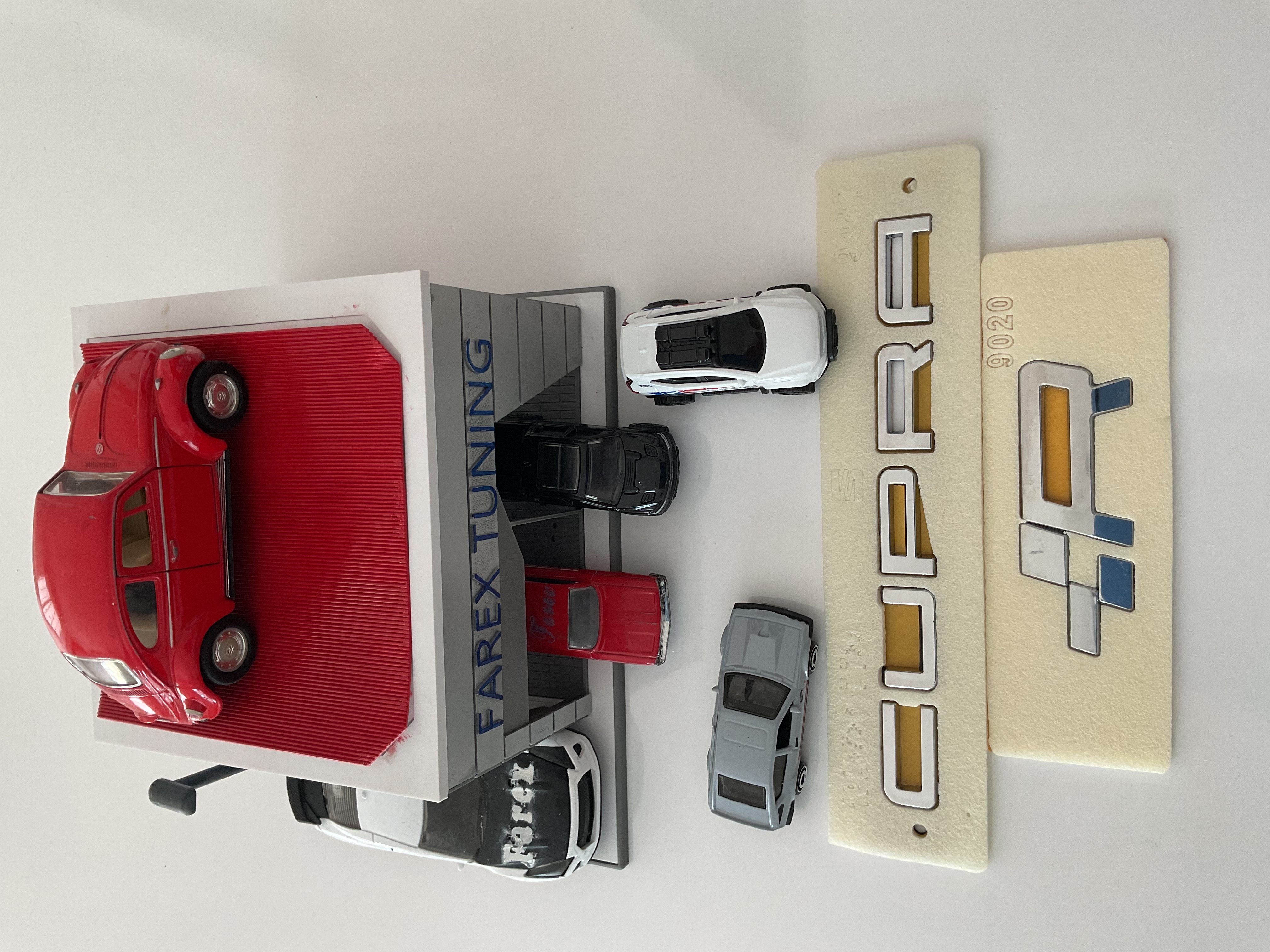 Cupra Formentor Uyumlu Cupra ve VZ5 Bronze Bagaj Yazısı Seti 2’li Arma Logo 3M 3D ABS