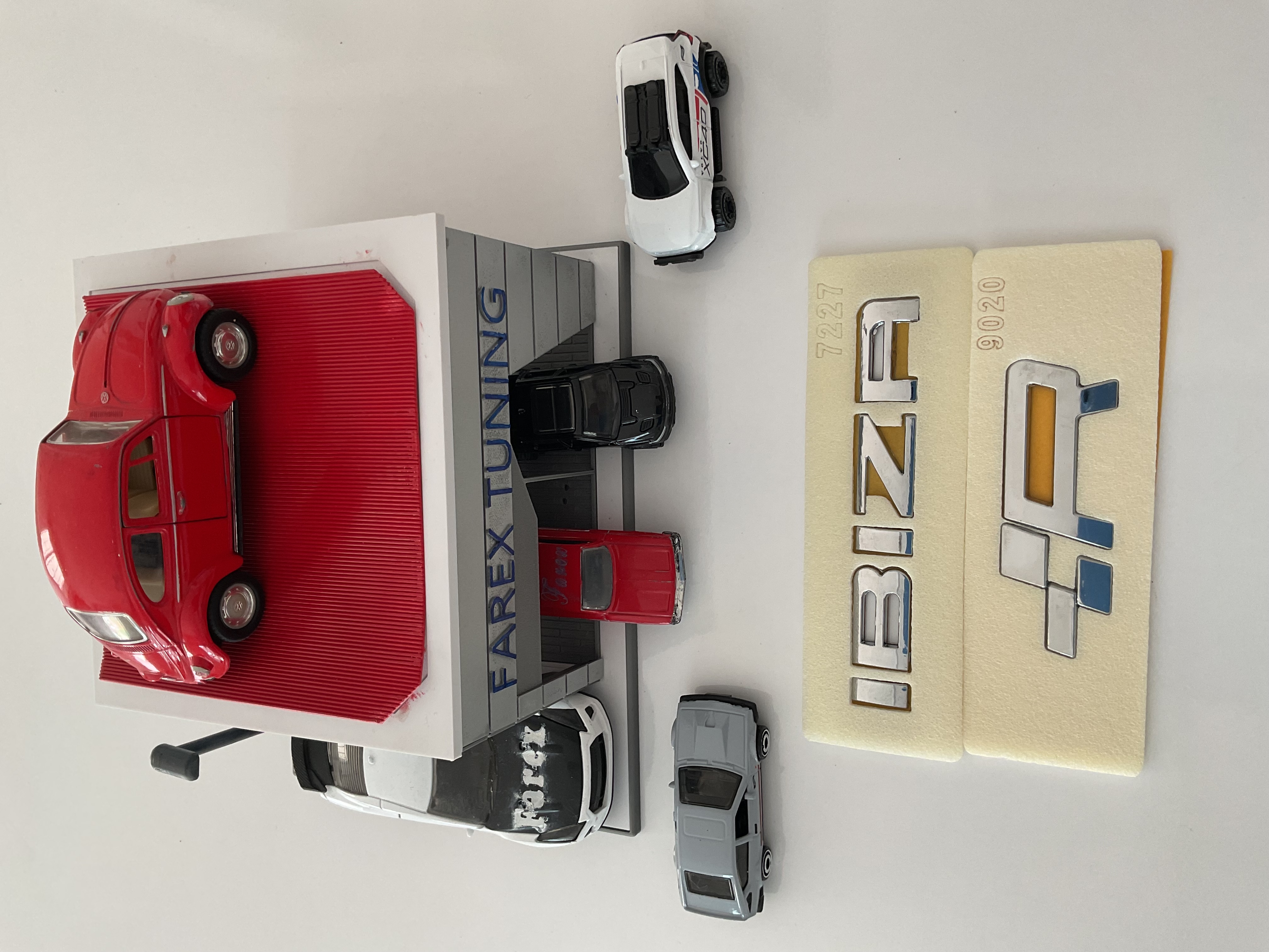 Seat Ibiza ve R Krom Bagaj Yazısı Seti 2’li 3M 3D ABS