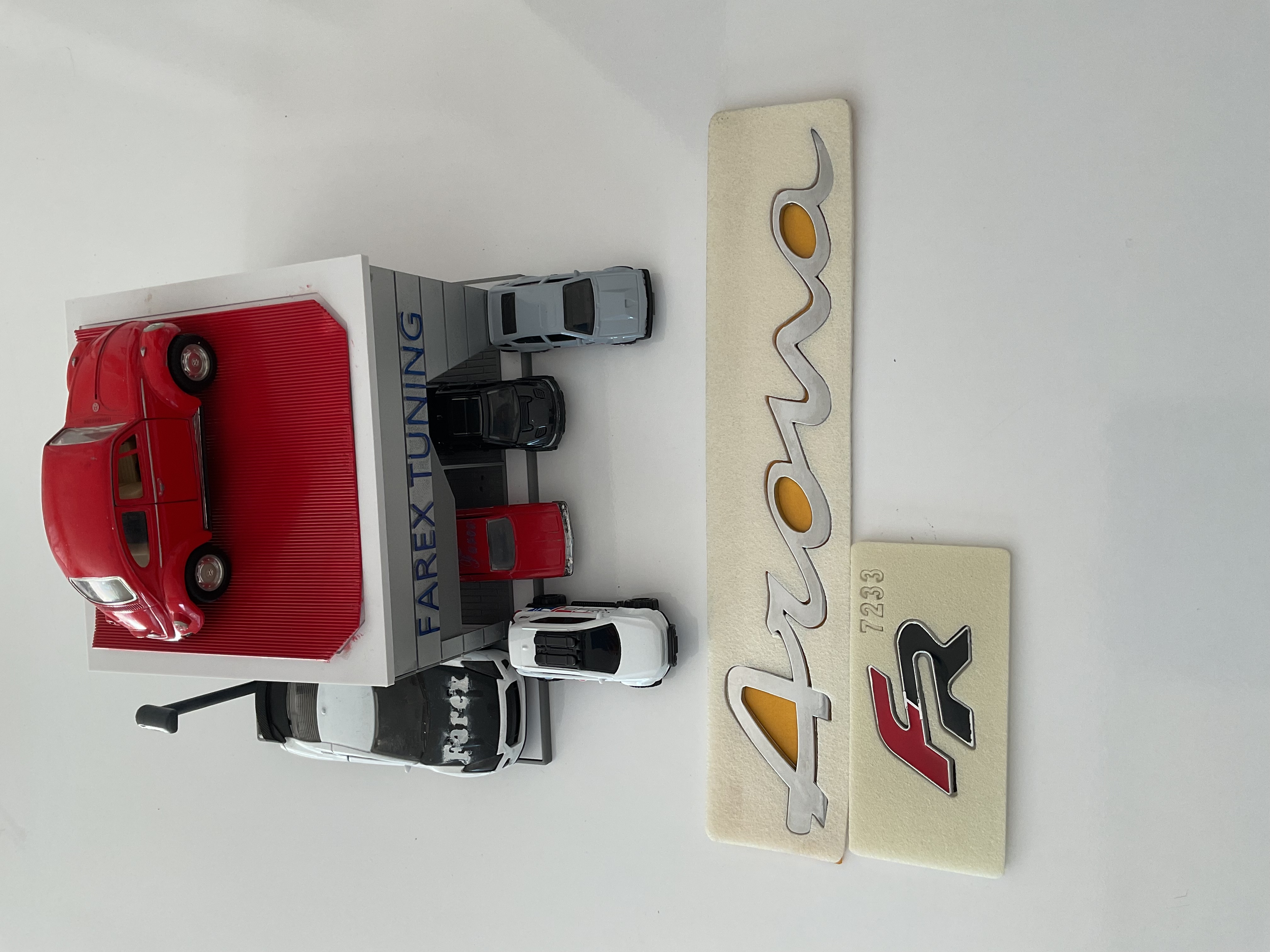 Seat Arona İmza ve FR Krom Bagaj Yazısı Seti 2’li 3M 3D ABS