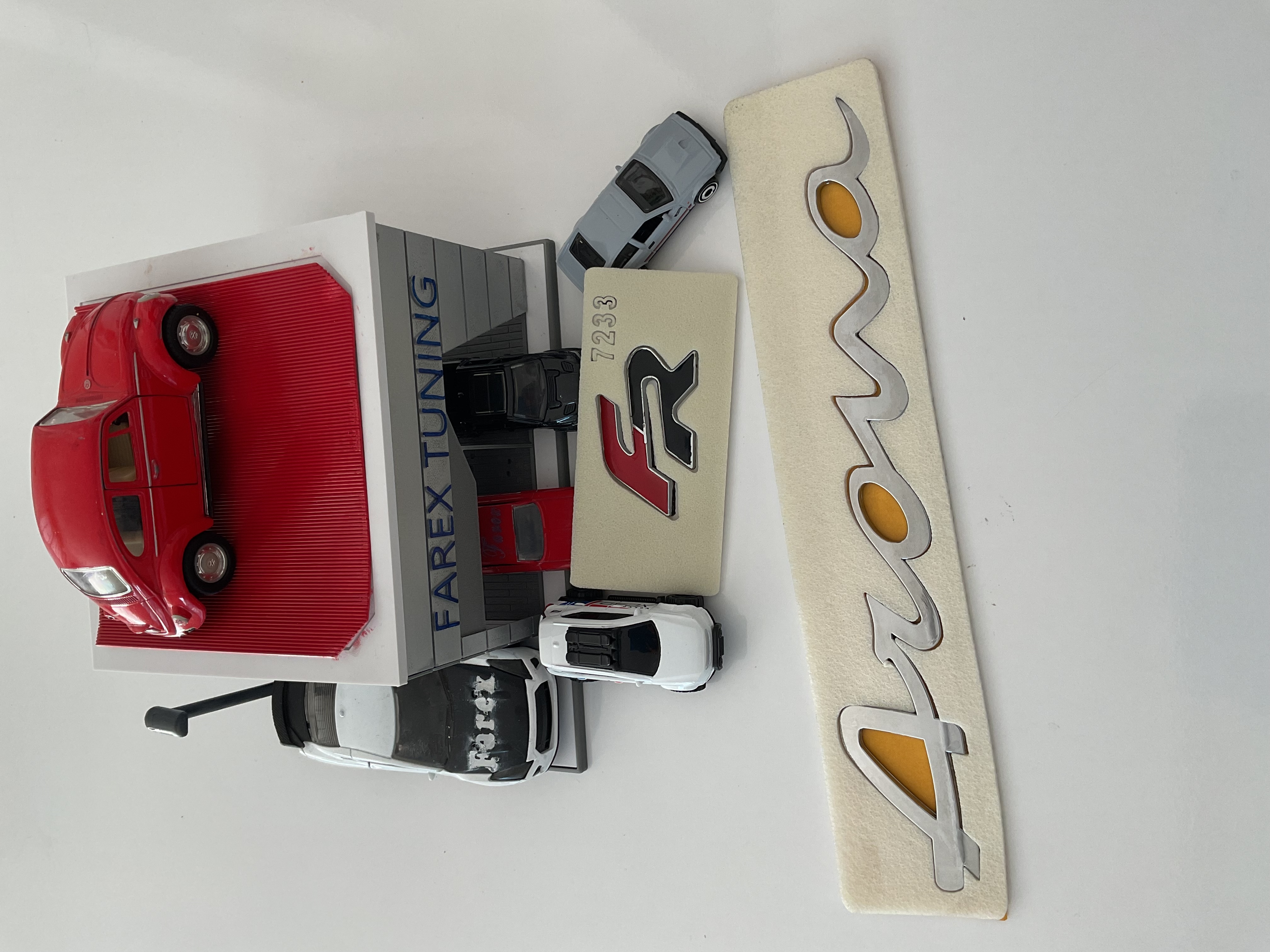 Seat Arona İmza ve FR Krom Bagaj Yazısı Seti 2’li 3M 3D ABS