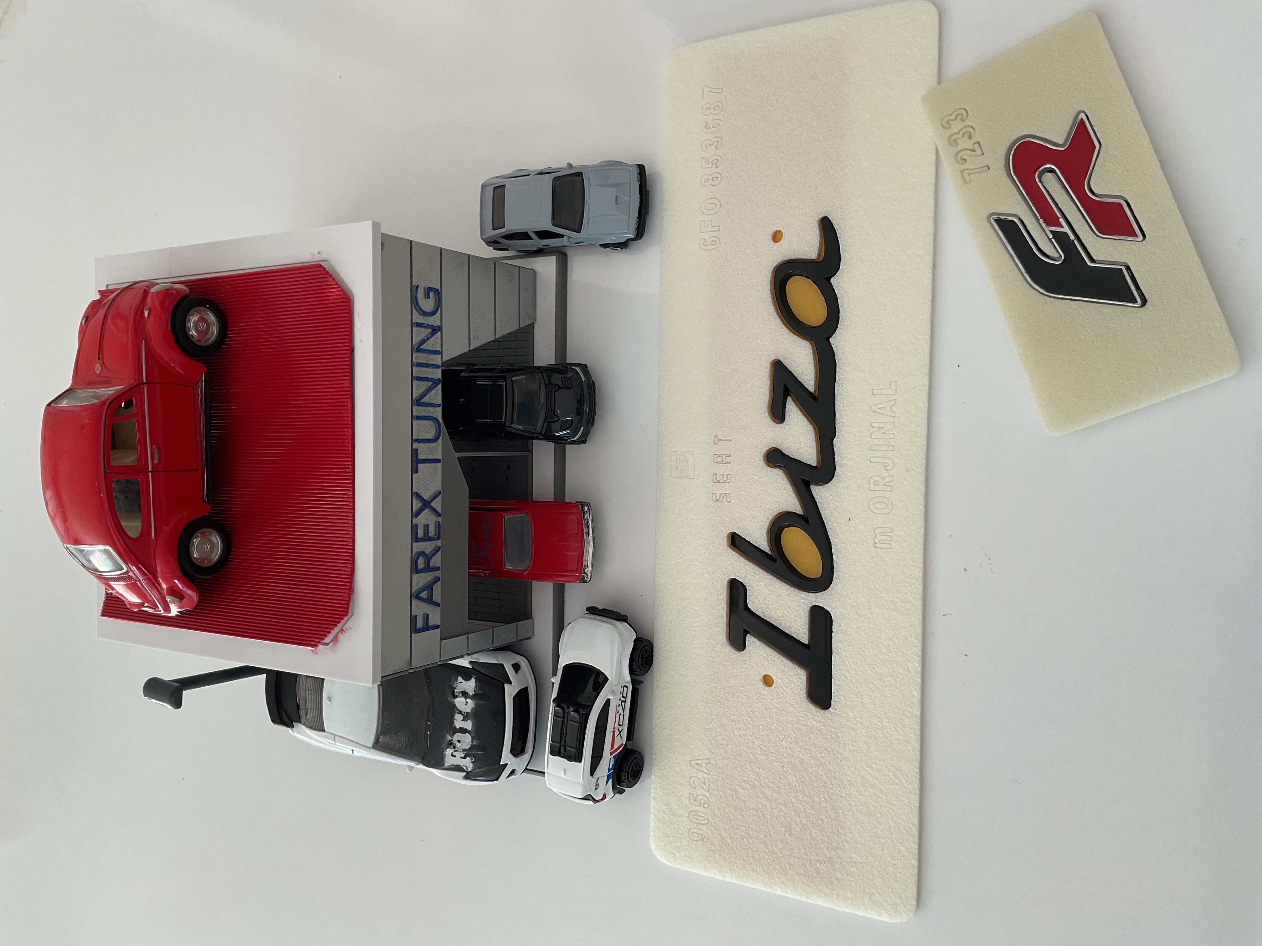 Seat İbiza İmza ve FR Piano Black Bagaj Yazısı Seti 2’li 3M 3D ABS