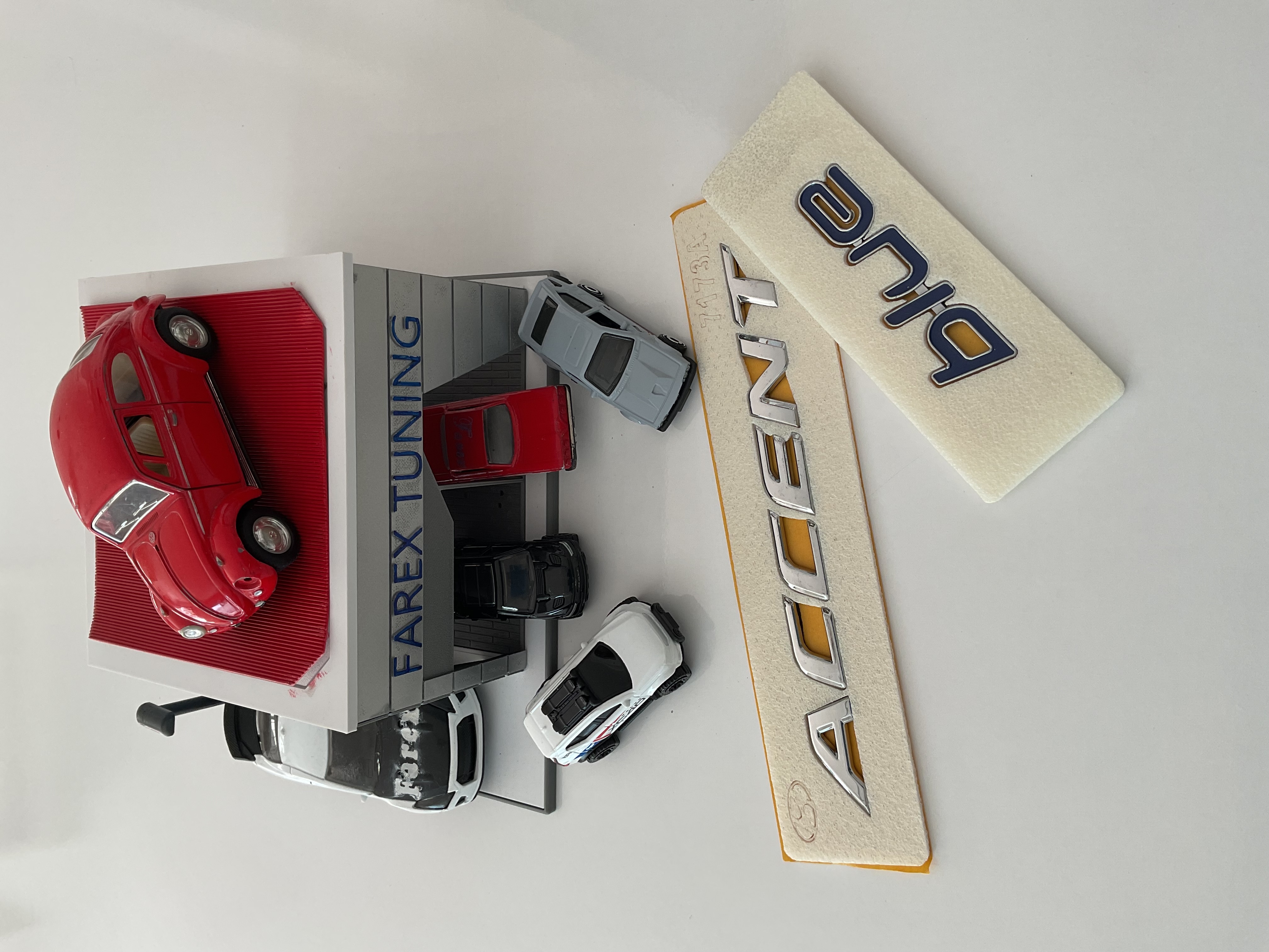 Hyundai Accent ve Blue ( Küçük ) Krom Bagaj Yazısı Seti 3M 3D ABS