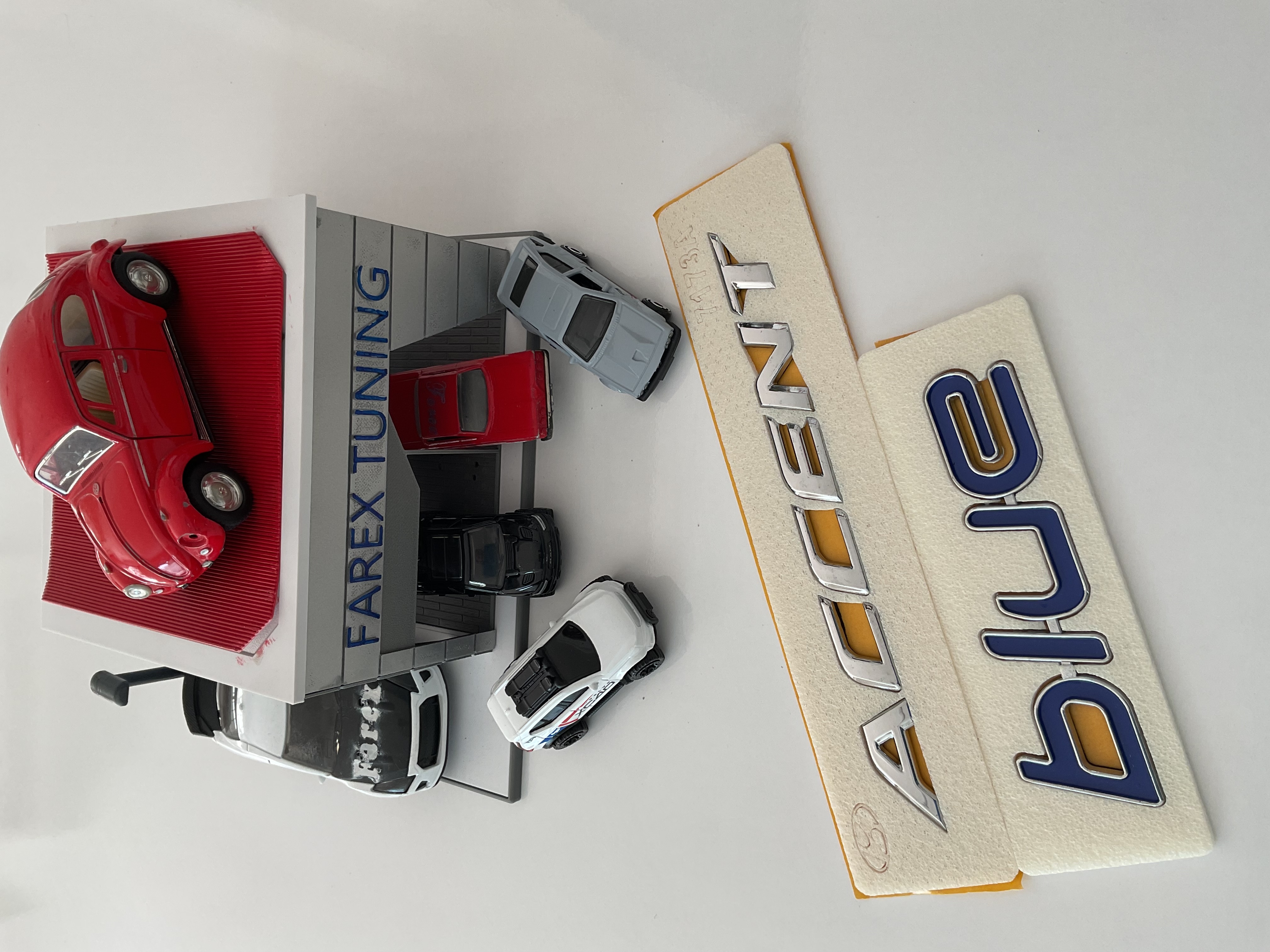 Hyundai Accent ve Blue ( Büyük ) Krom Bagaj Yazısı Seti 3M 3D ABS