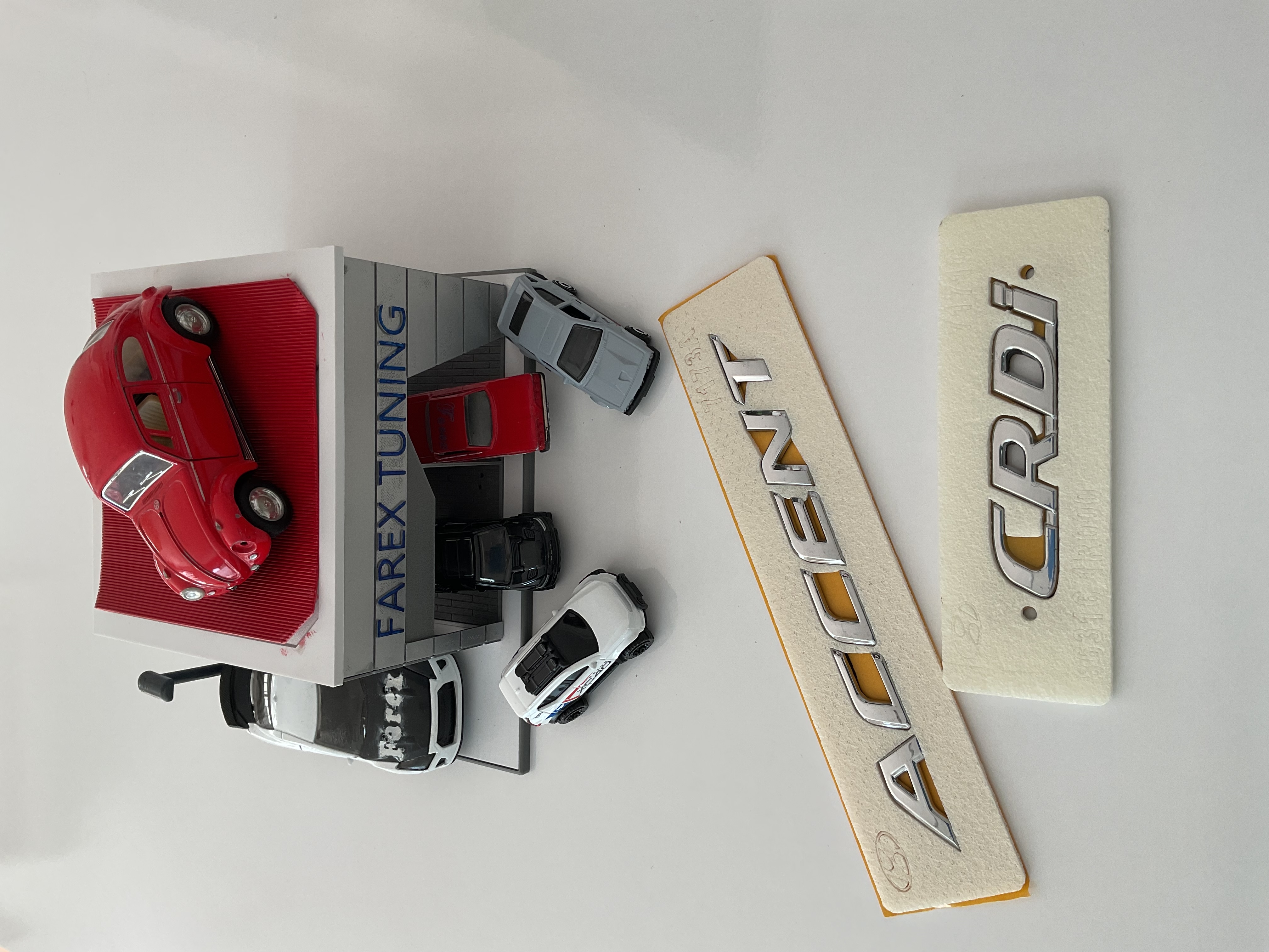 Hyundai Accent ve Crdi Krom Bagaj Yazısı Seti 2’li 3M 3D ABS