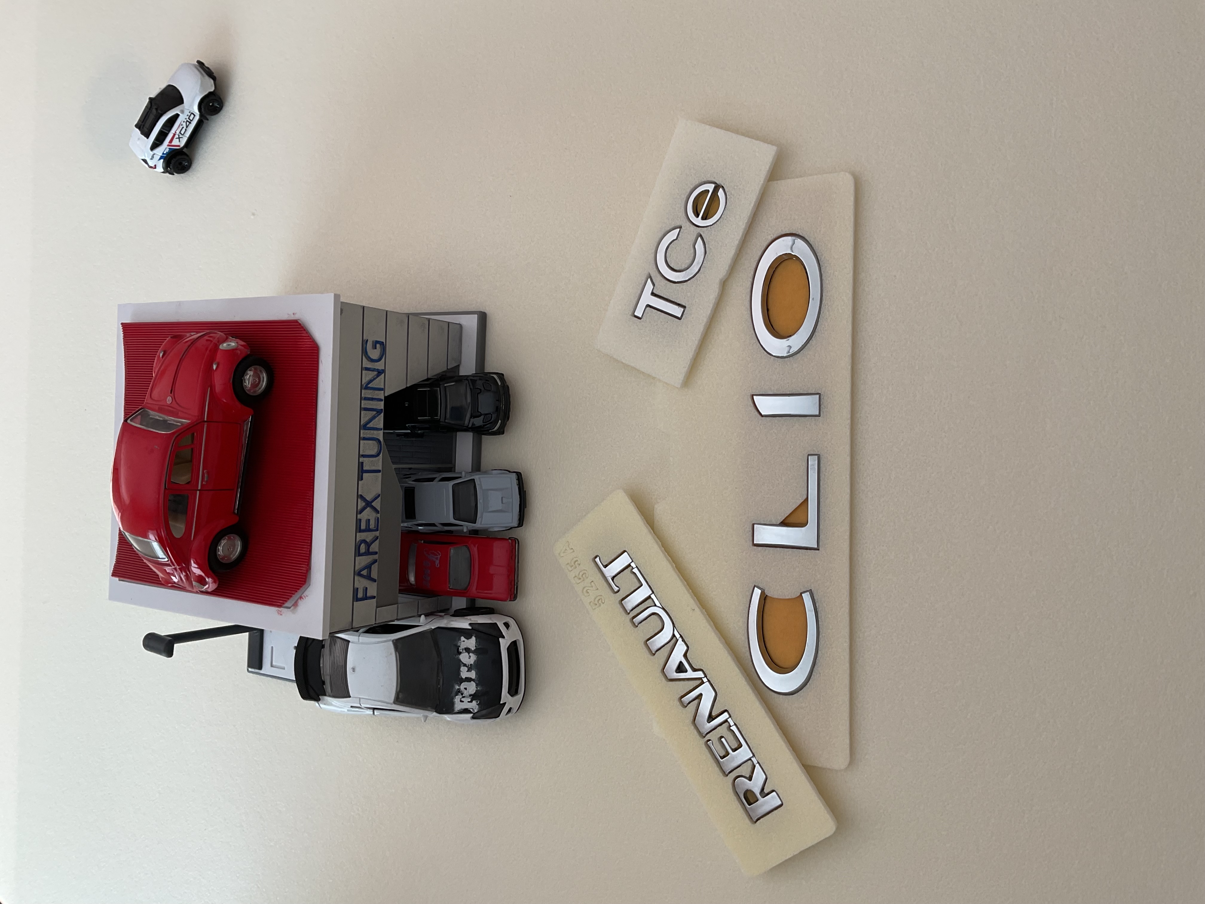 Renault-Clio ve TCE Krom Bagaj Yazısı Seti 3’lü 3M 3D ABS