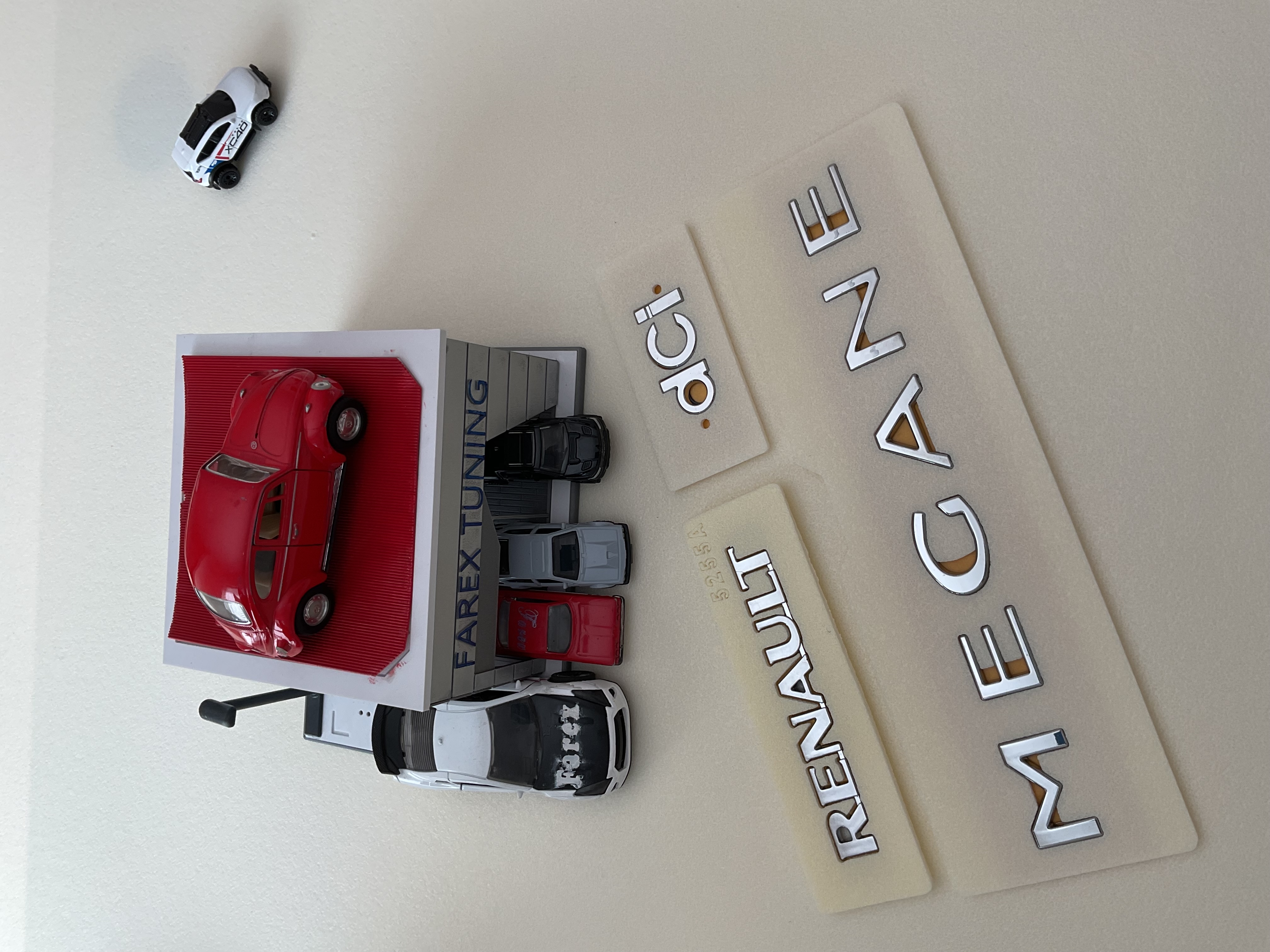 Renault-Megane ve dCi Krom Bagaj Yazısı Seti 3’lü 3M 3D ABS