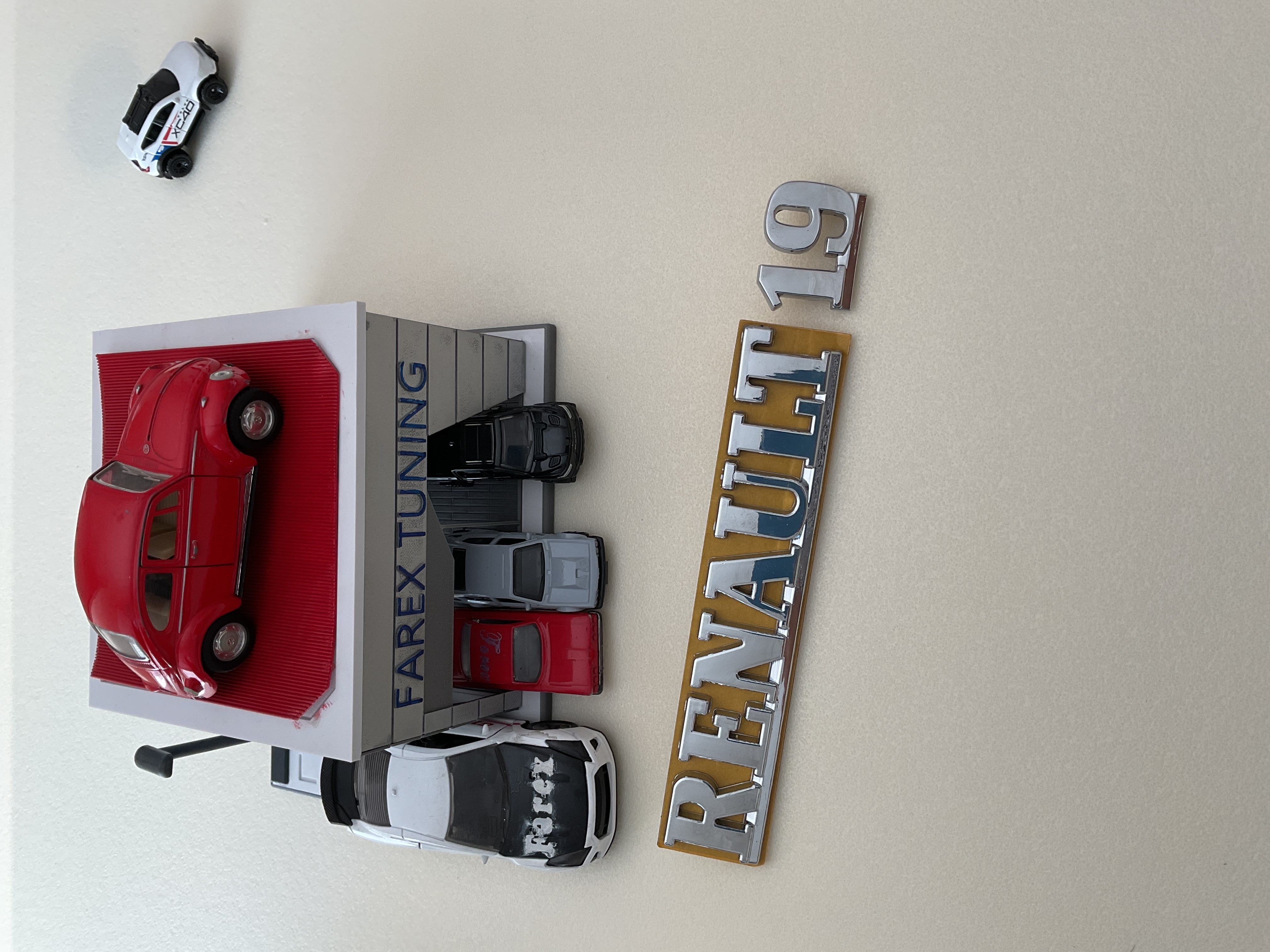 Renault 19 Krom Bagaj Yazısı 3M 3D ABS