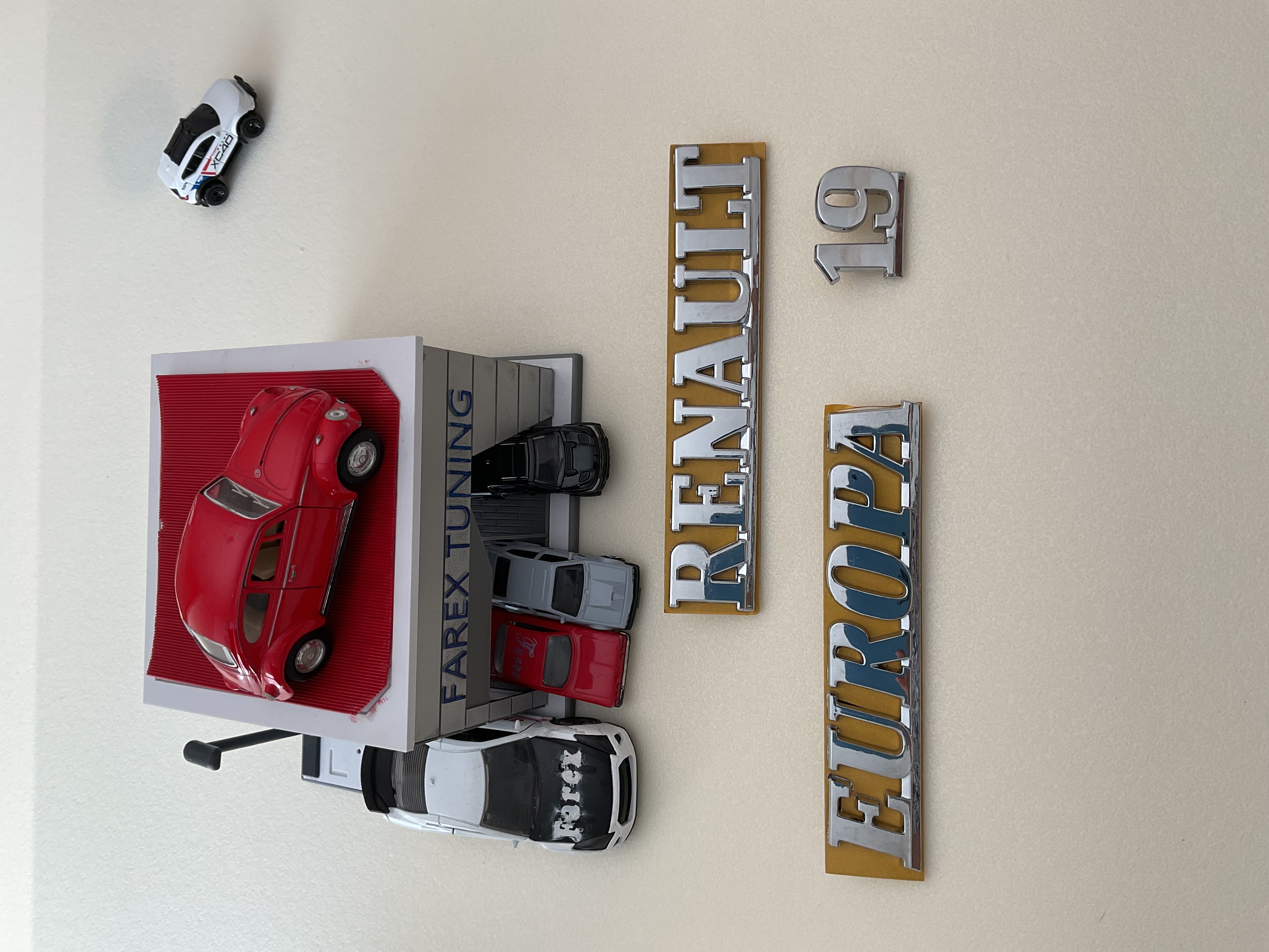 Renault-Europe ve 19 Krom Bagaj Yazısı Seti 2’li 3M 3D ABS