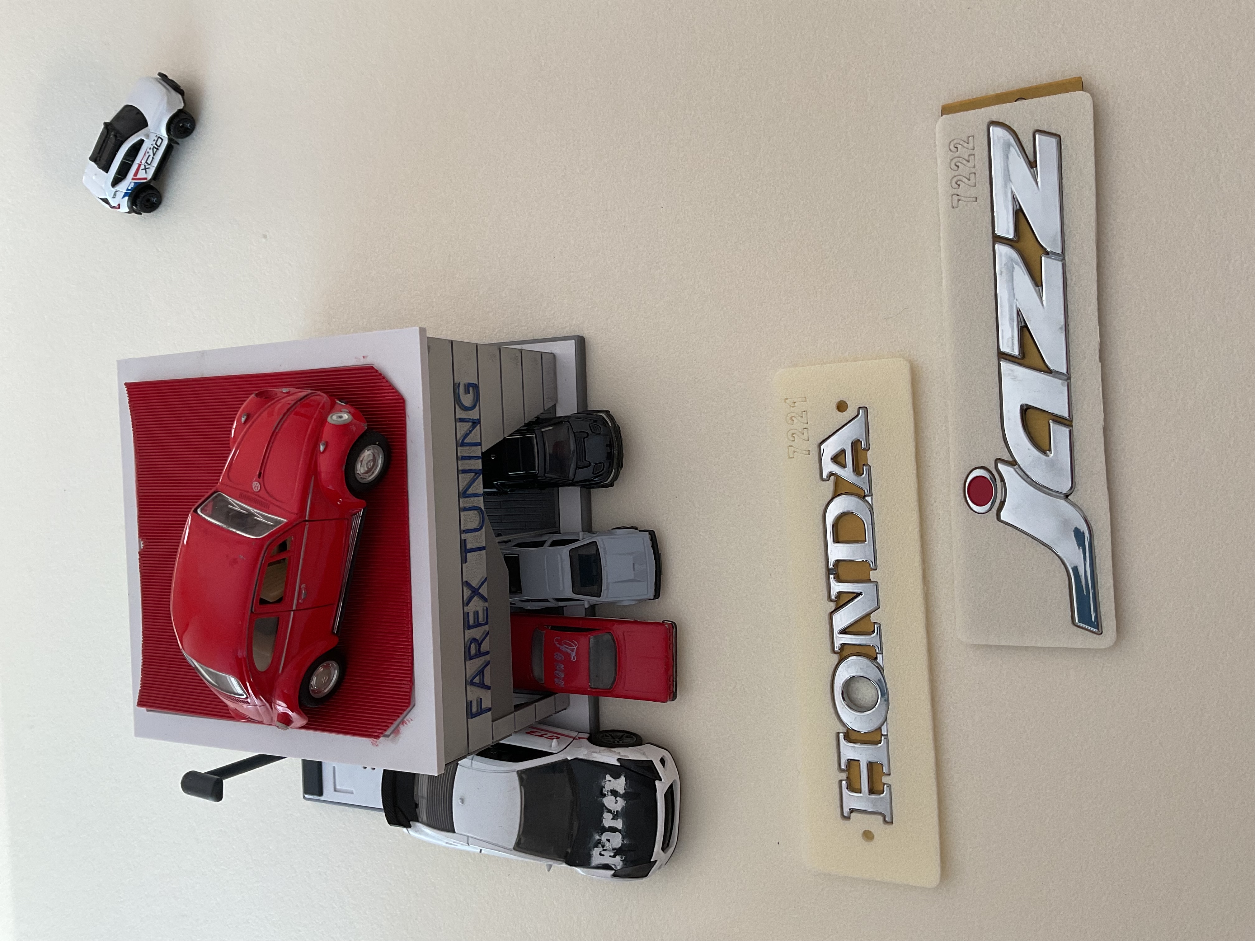 Honda ve Jazz Krom Bagaj Yazısı Seti 2’li 3M 3D ABS