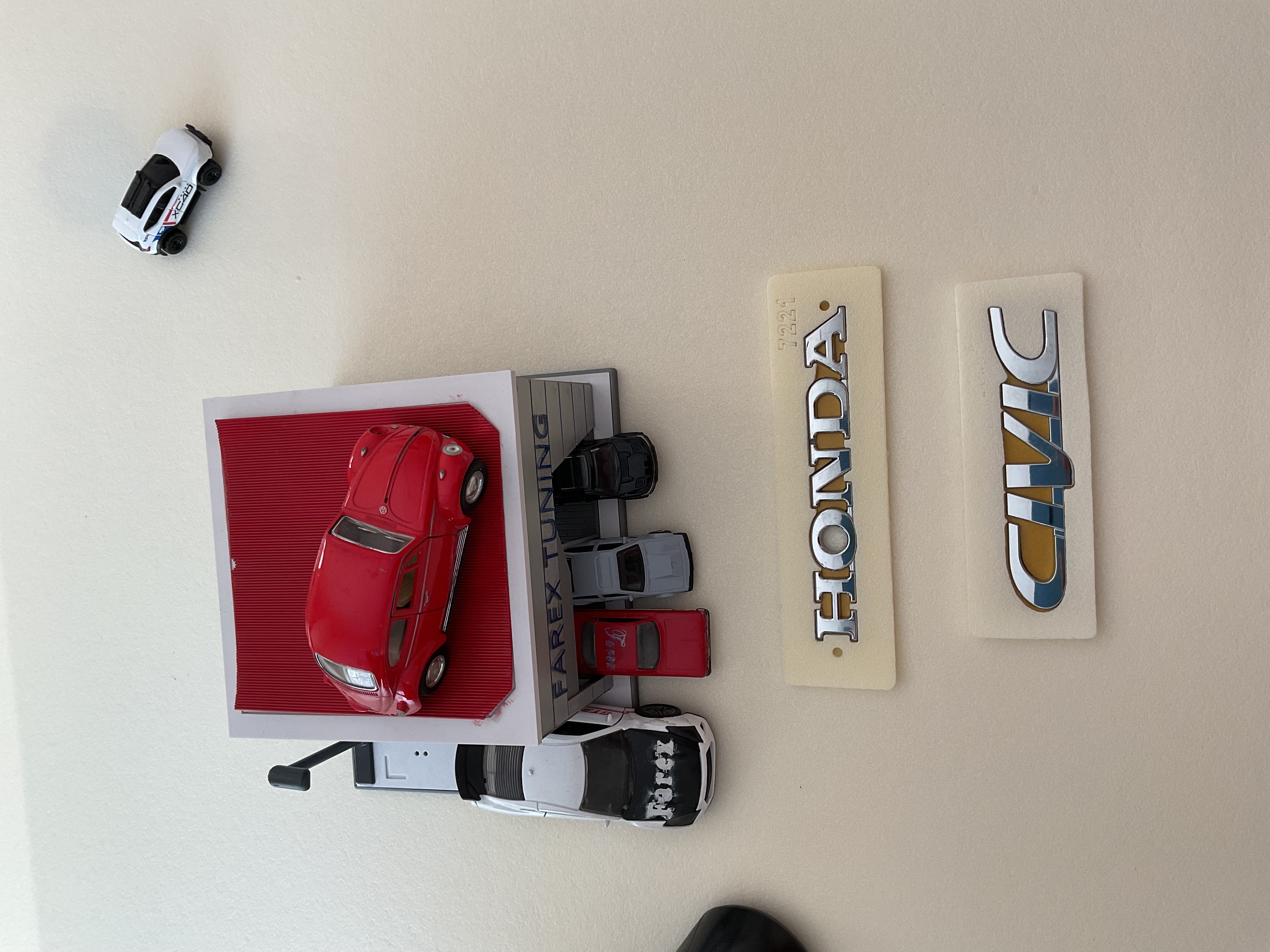 Honda ve Civic Krom Bagaj Yazısı Seti 2’li 3M 3D ABS