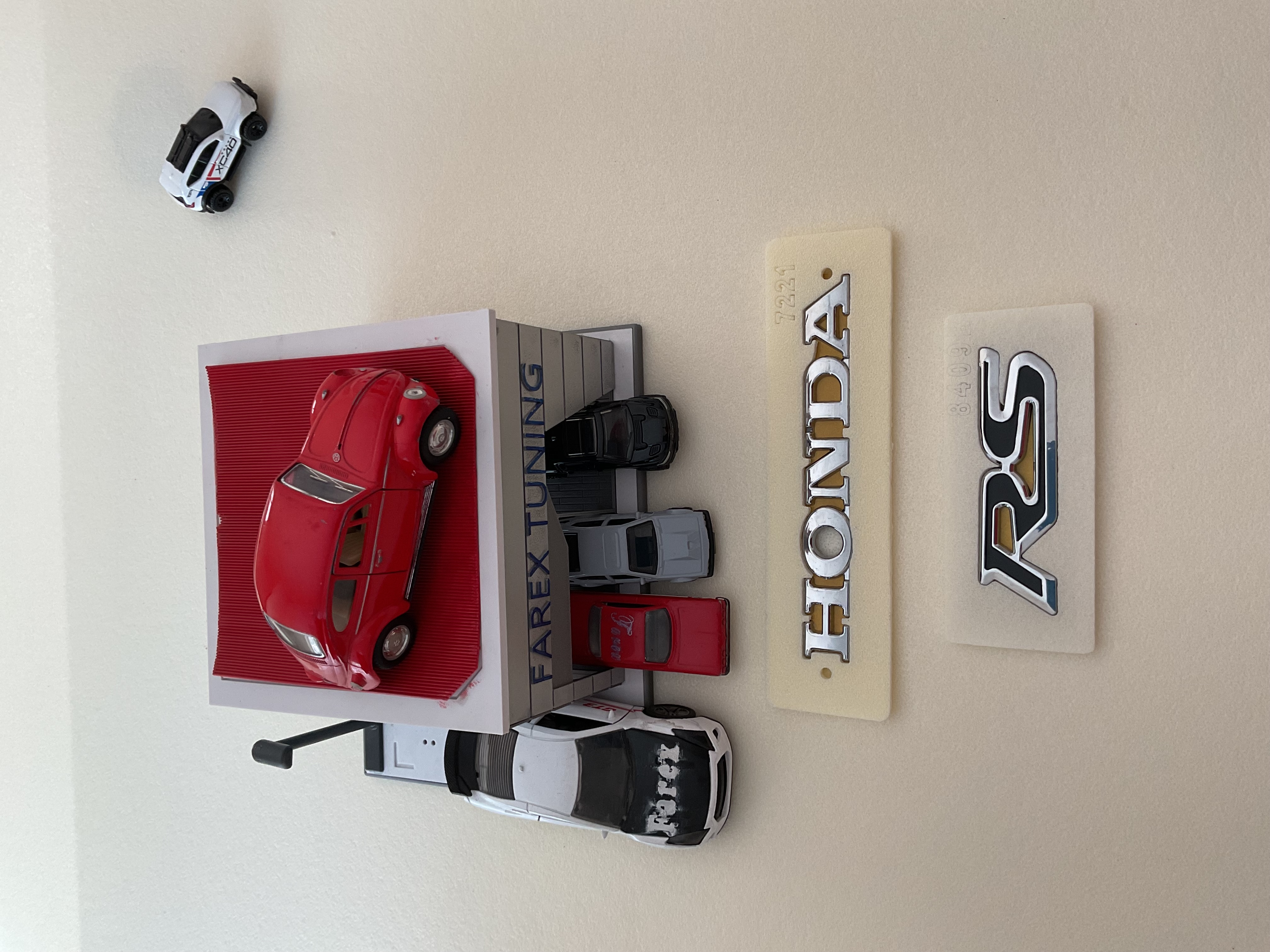 Honda ve RS (Piano Black) Krom Bagaj Yazısı Seti 2’li 3M 3D ABS