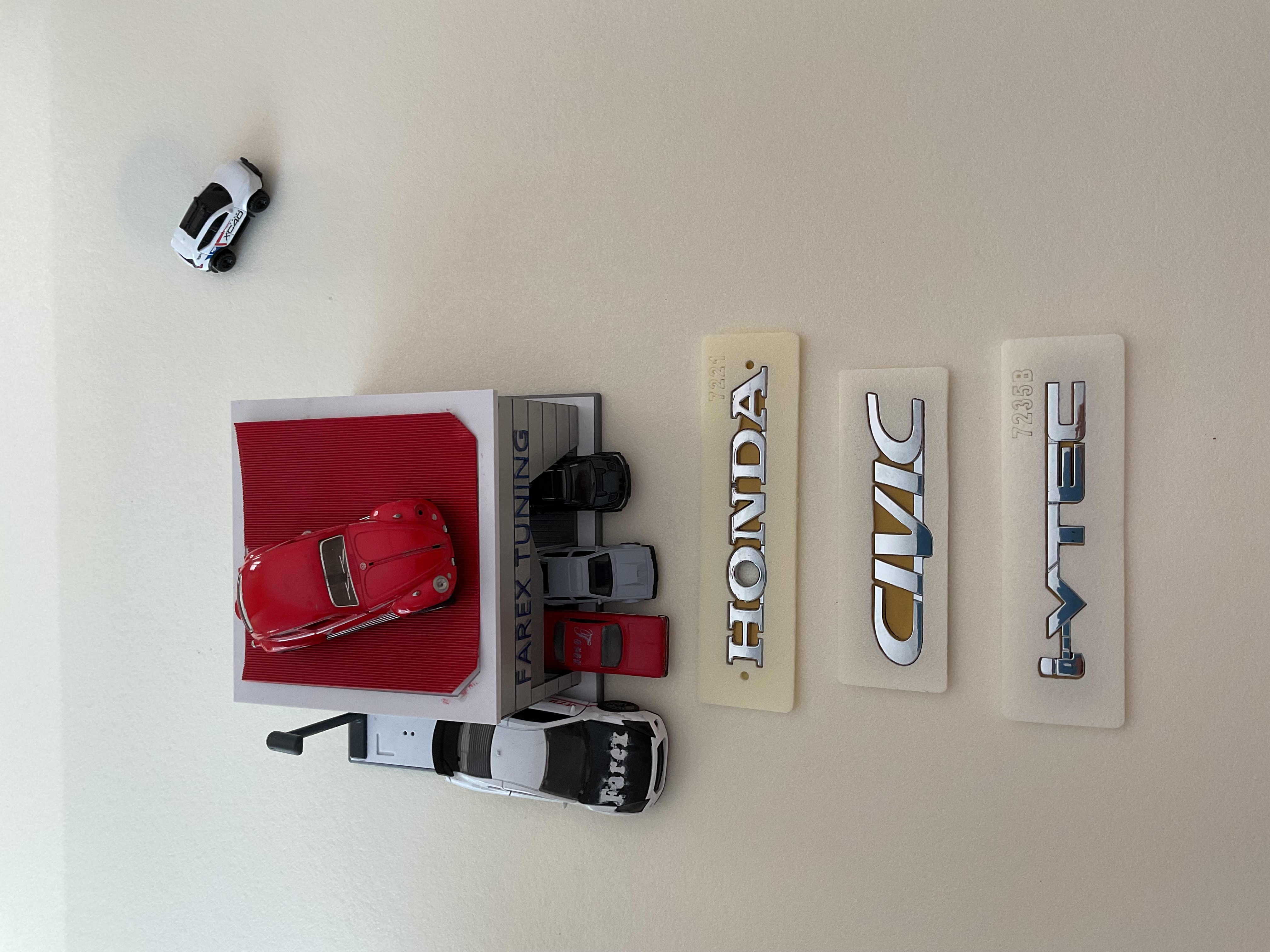 Honda-Civic Krom ve i-Vtec Bagaj Yazısı Seti 3’lü 3M 3D ABS