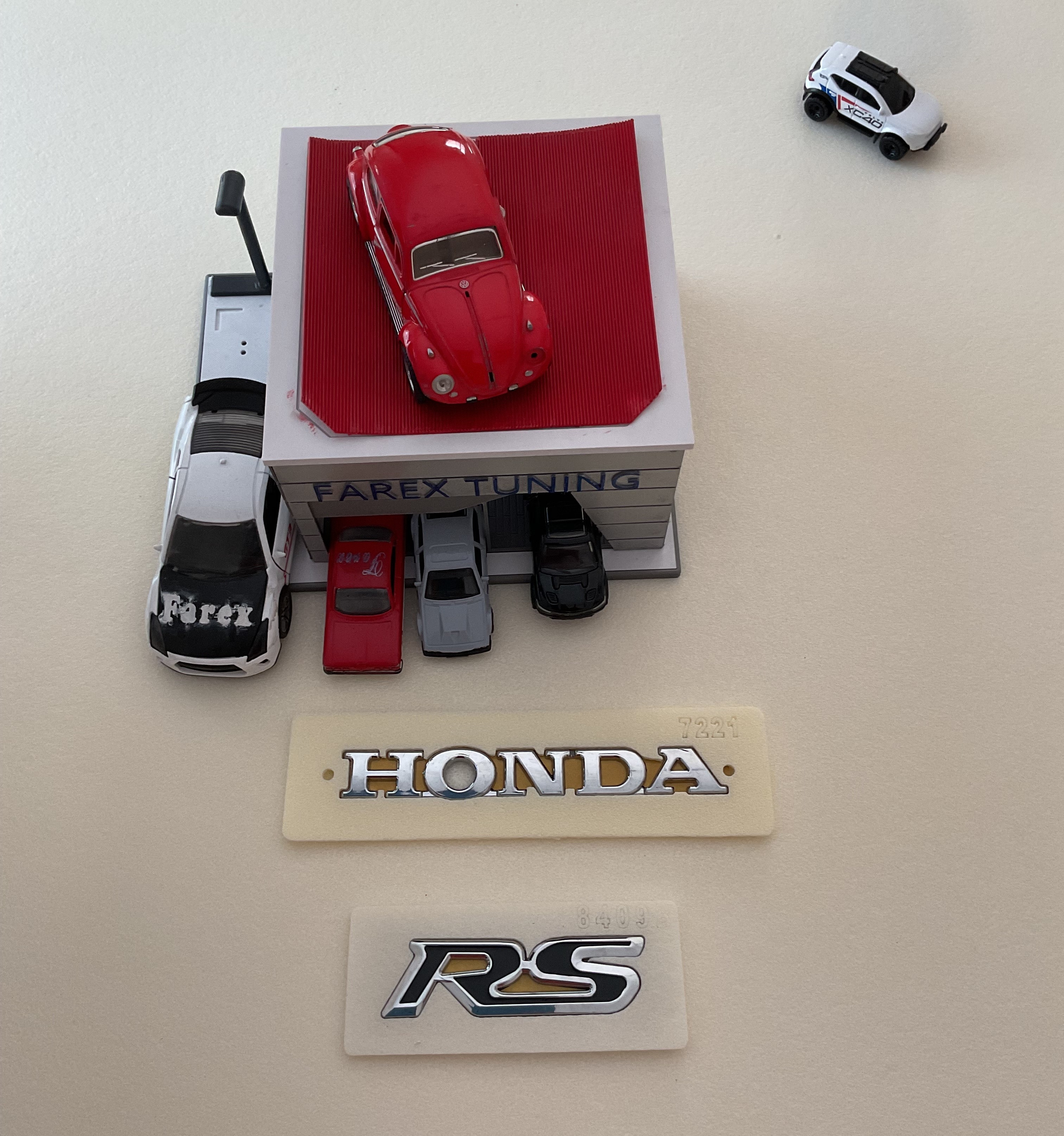 Honda ve RS Krom Bagaj Yazısı Seti 2’li 3M 3D ABS