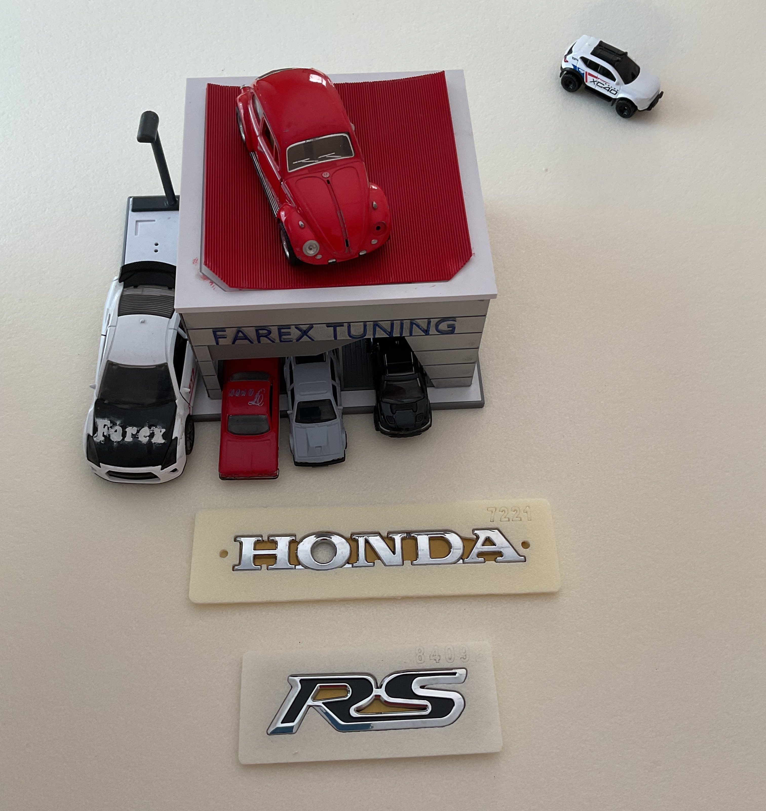 Honda ve RS Krom Bagaj Yazısı Seti 2’li 3M 3D ABS