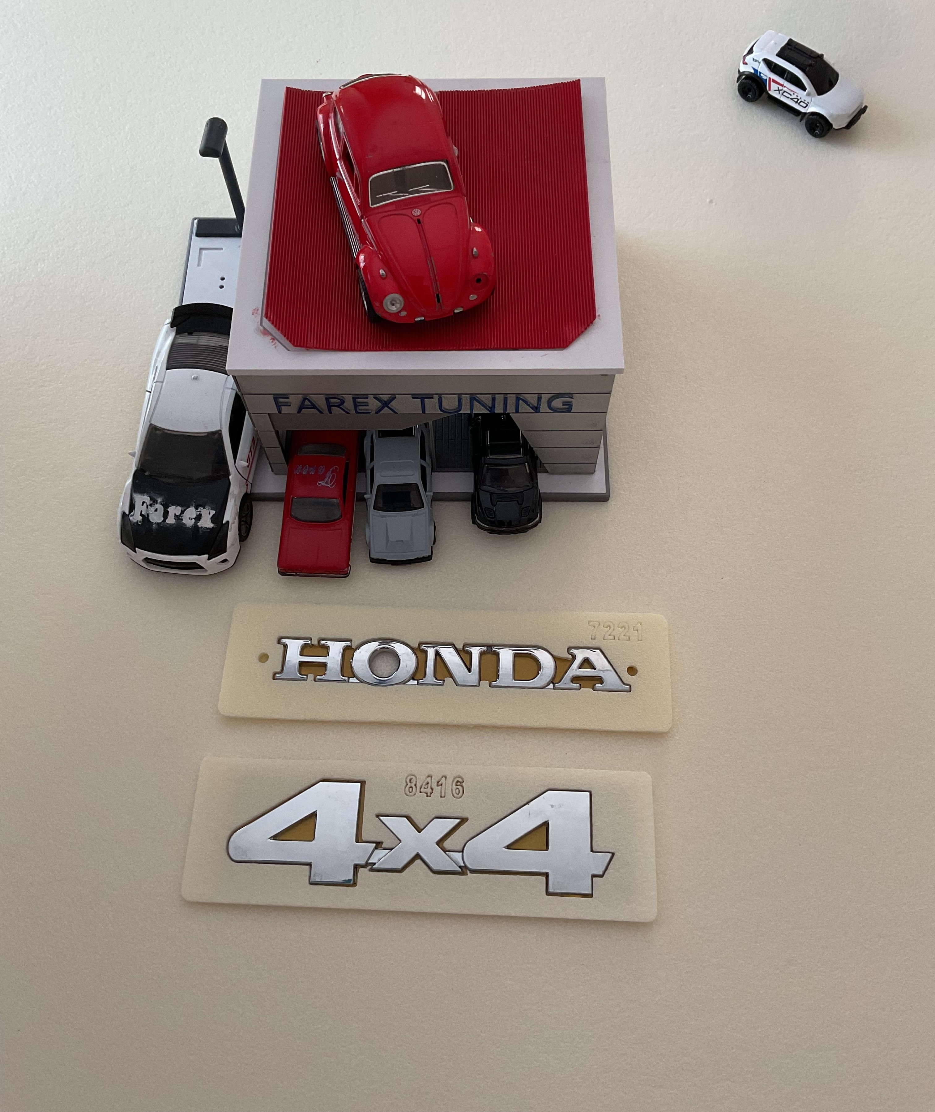 Honda ve 4x4 Krom Bagaj Yazısı Seti 2’li