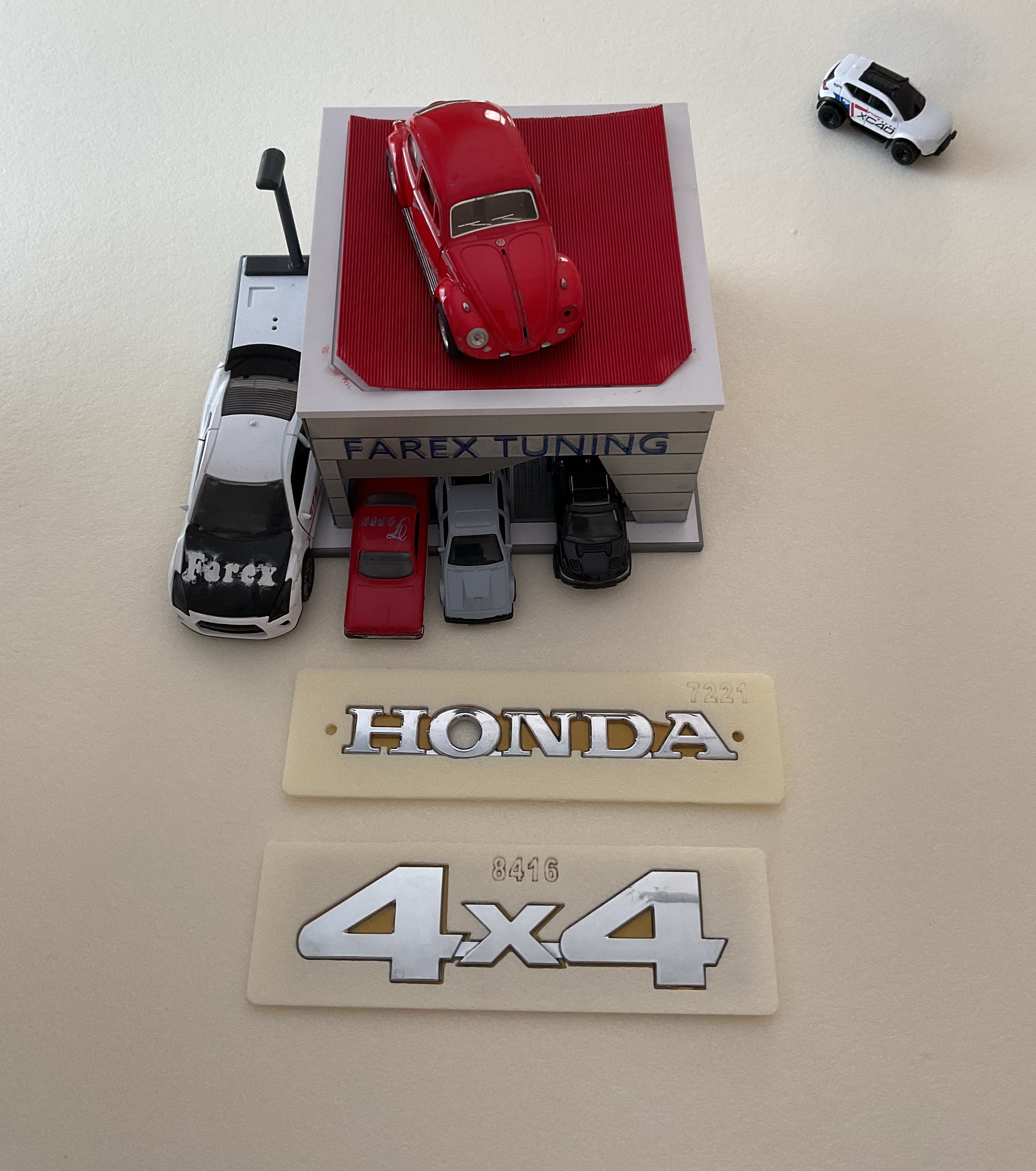 Honda ve 4x4 Krom Bagaj Yazısı Seti 2’li