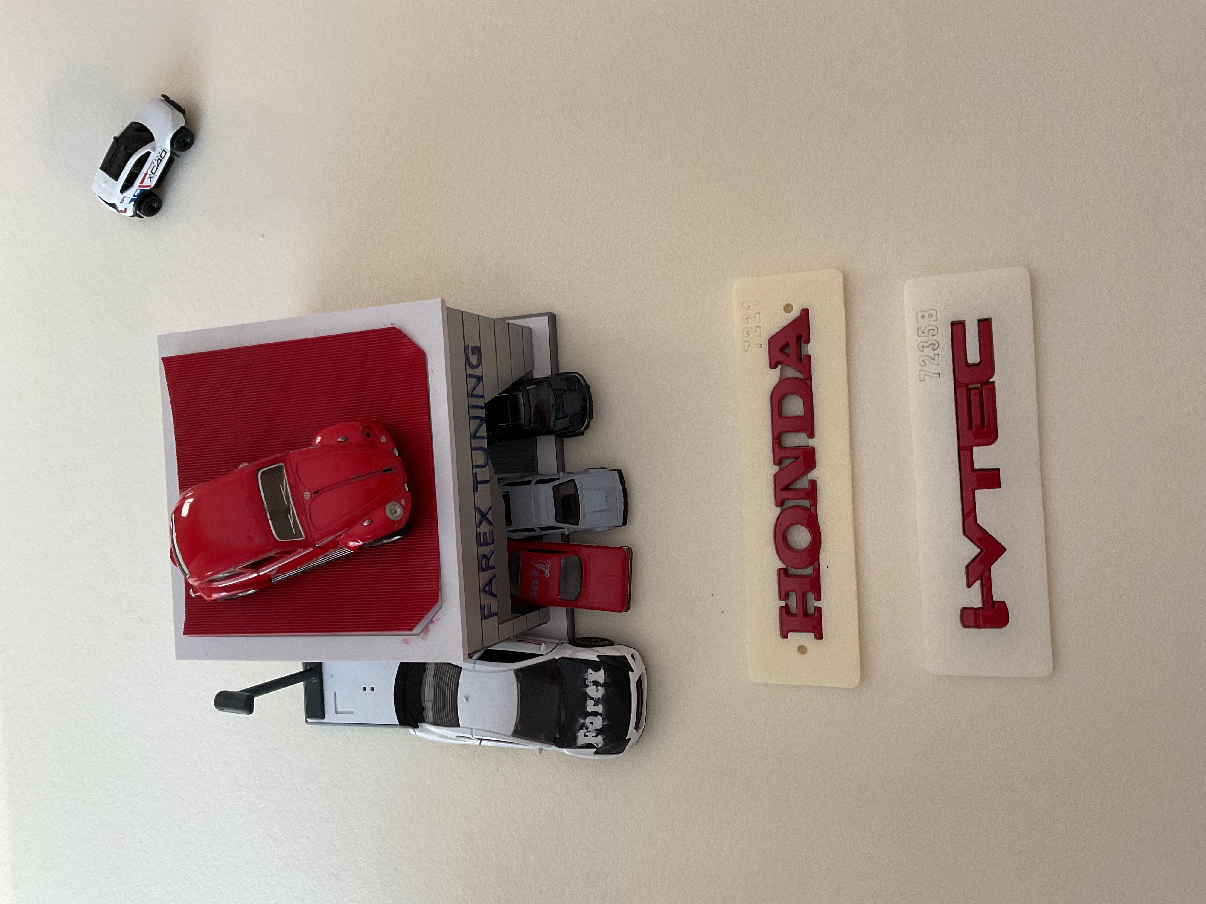 Honda ve i-Vtec Kırmızı Bagaj Yazısı Seti 2’li