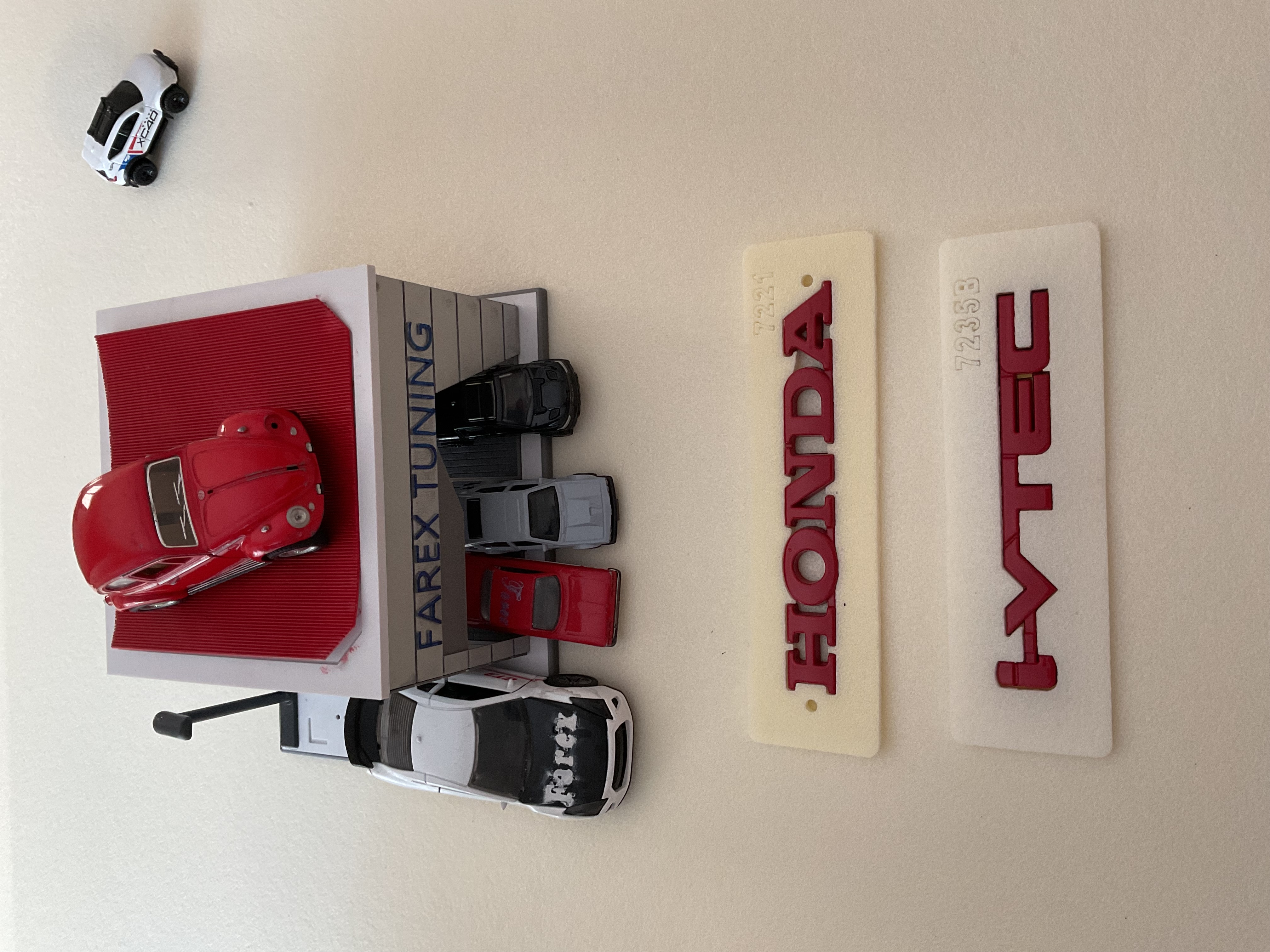 Honda ve i-Vtec Kırmızı Bagaj Yazısı Seti 2’li