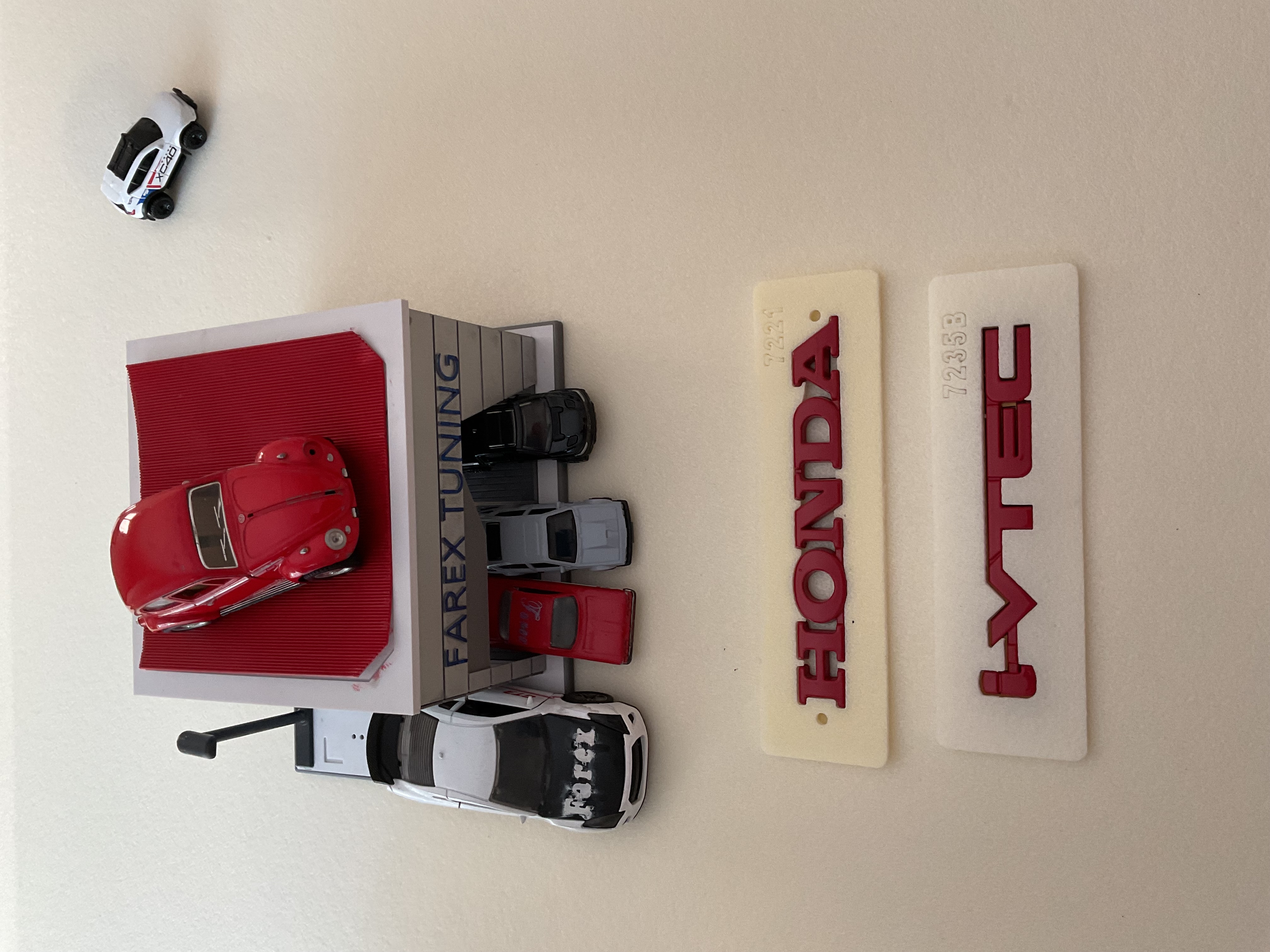 Honda ve i-Vtec Kırmızı Bagaj Yazısı Seti 2’li