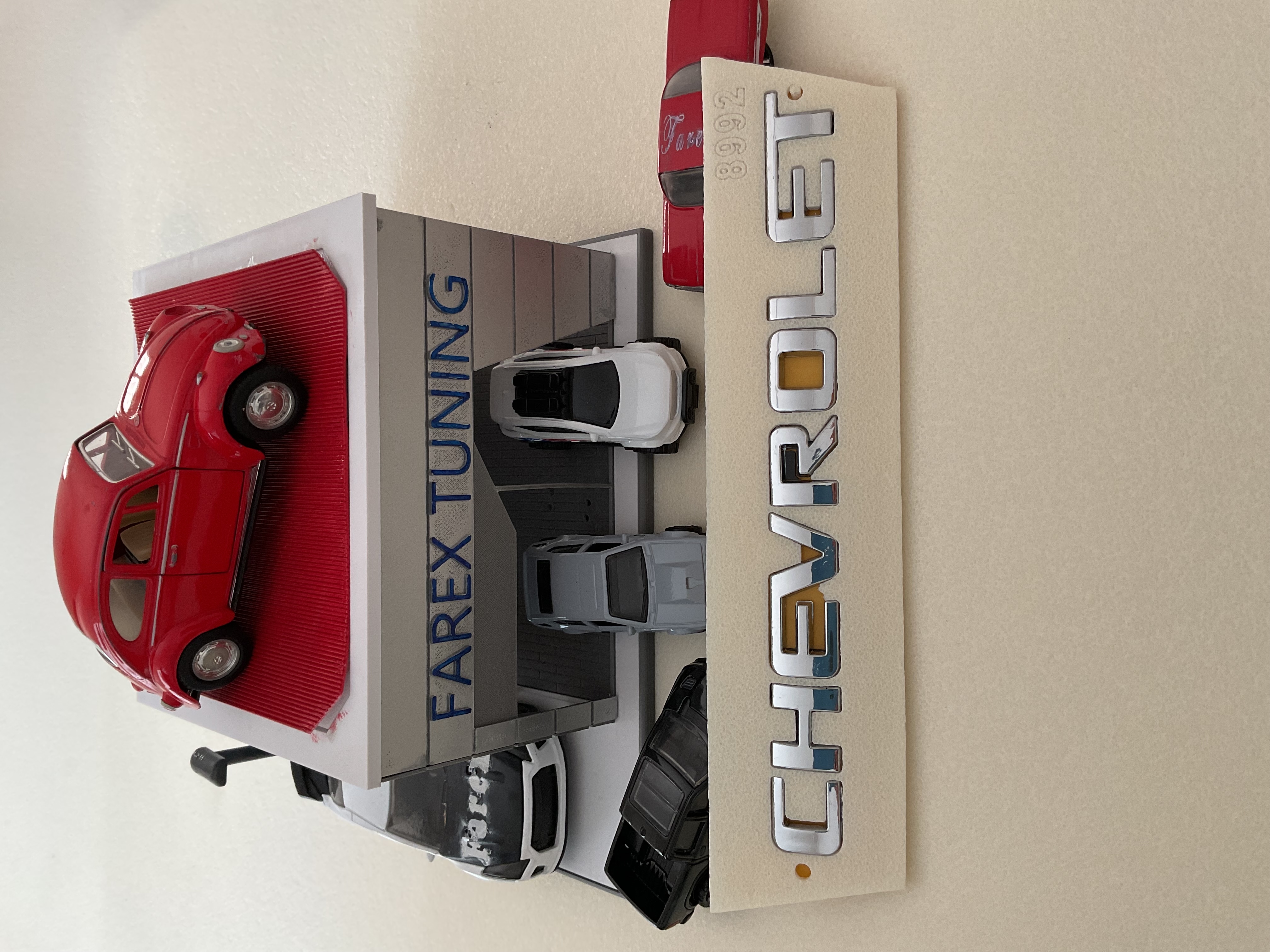 Chevrolet Krom Bagaj Yazısı