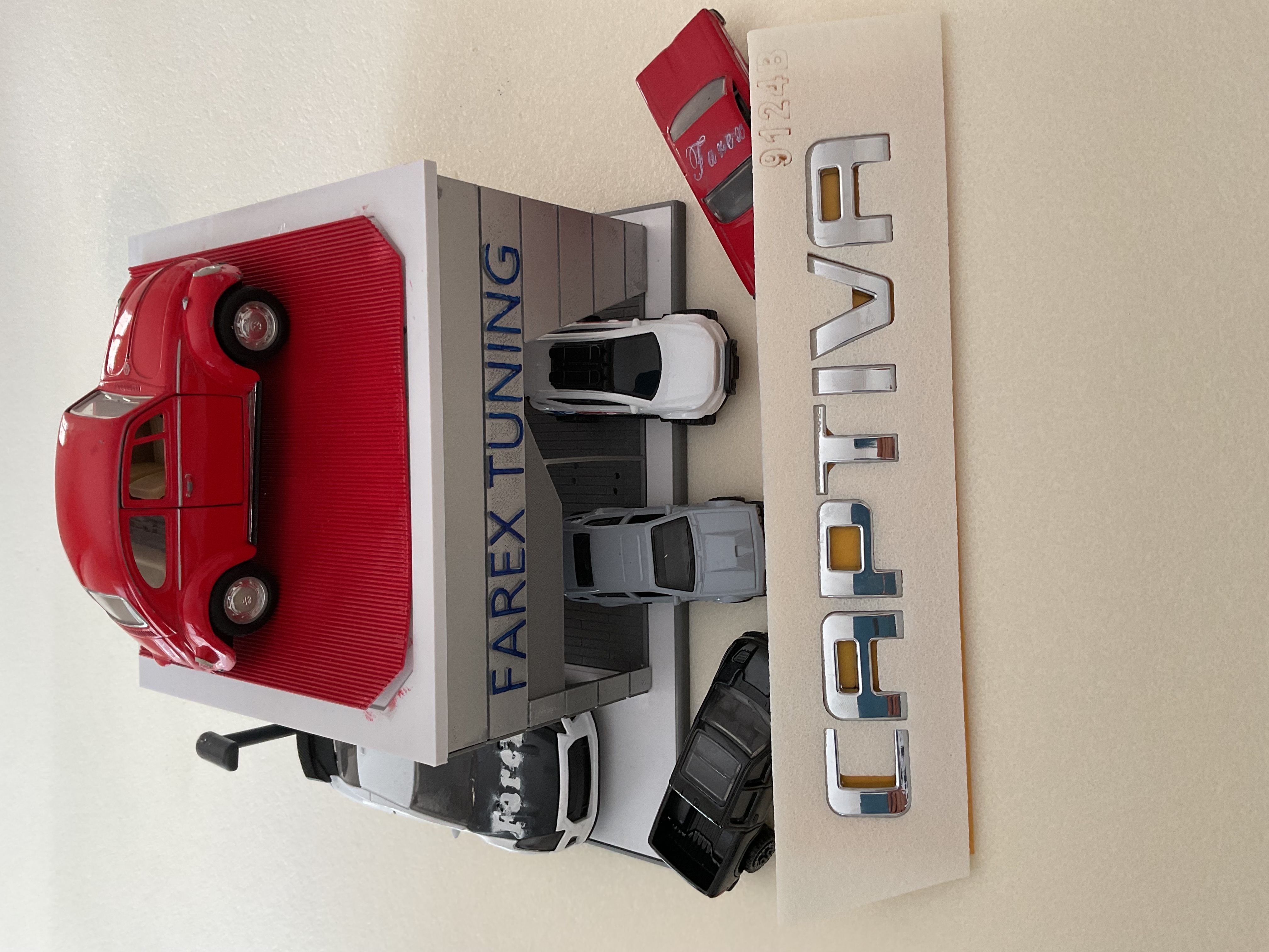 Chevrolet Captiva Krom Bagaj Yazısı