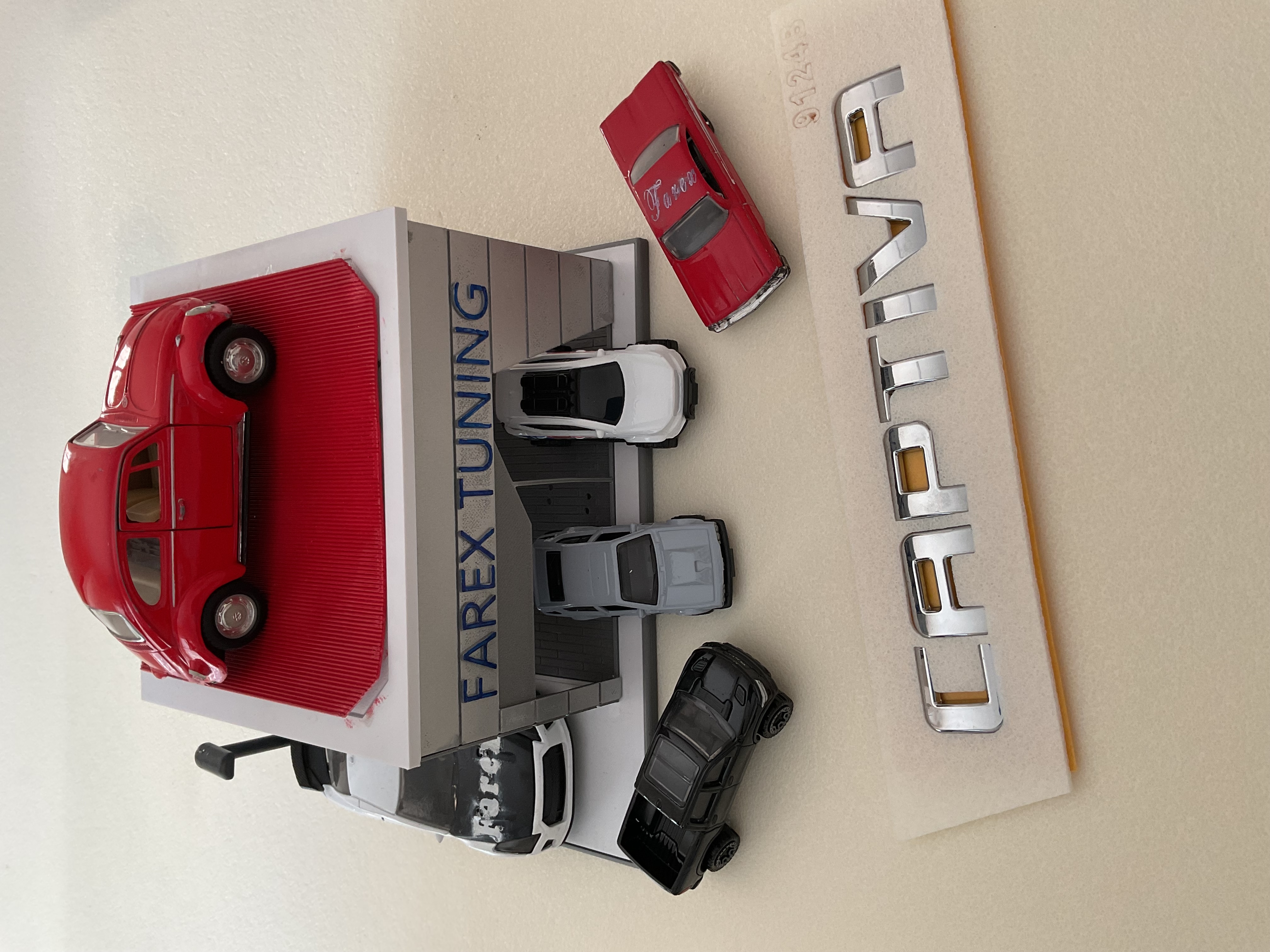 Chevrolet Captiva Krom Bagaj Yazısı