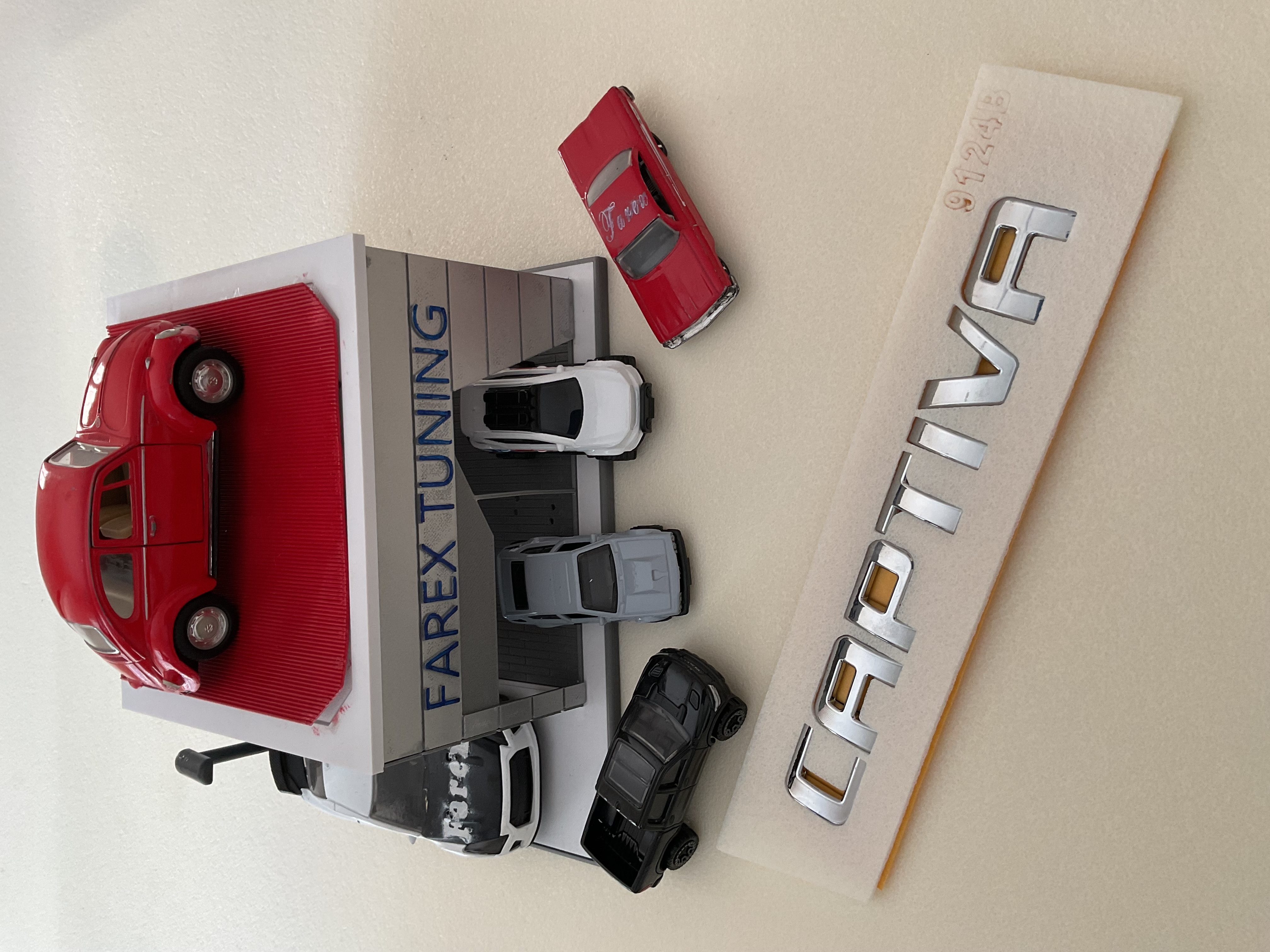 Chevrolet Captiva Krom Bagaj Yazısı