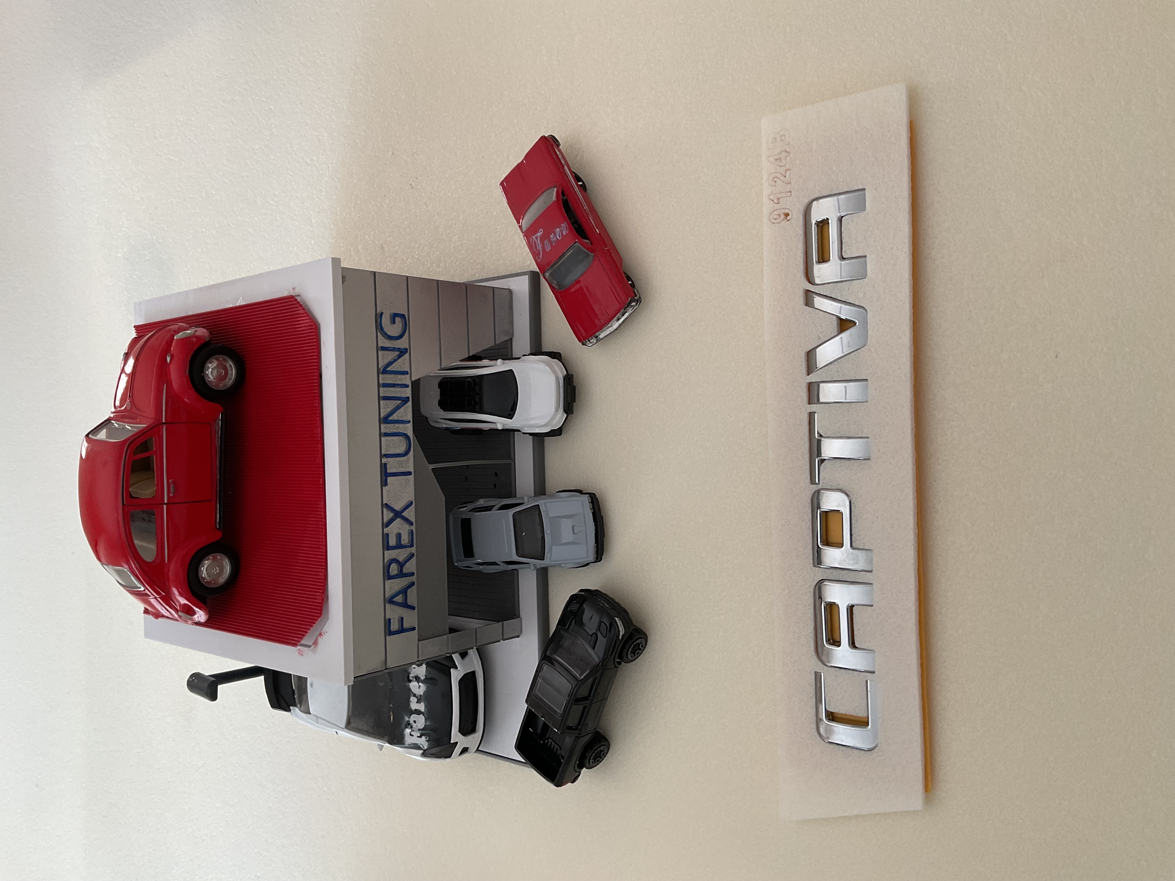 Chevrolet Captiva Krom Bagaj Yazısı