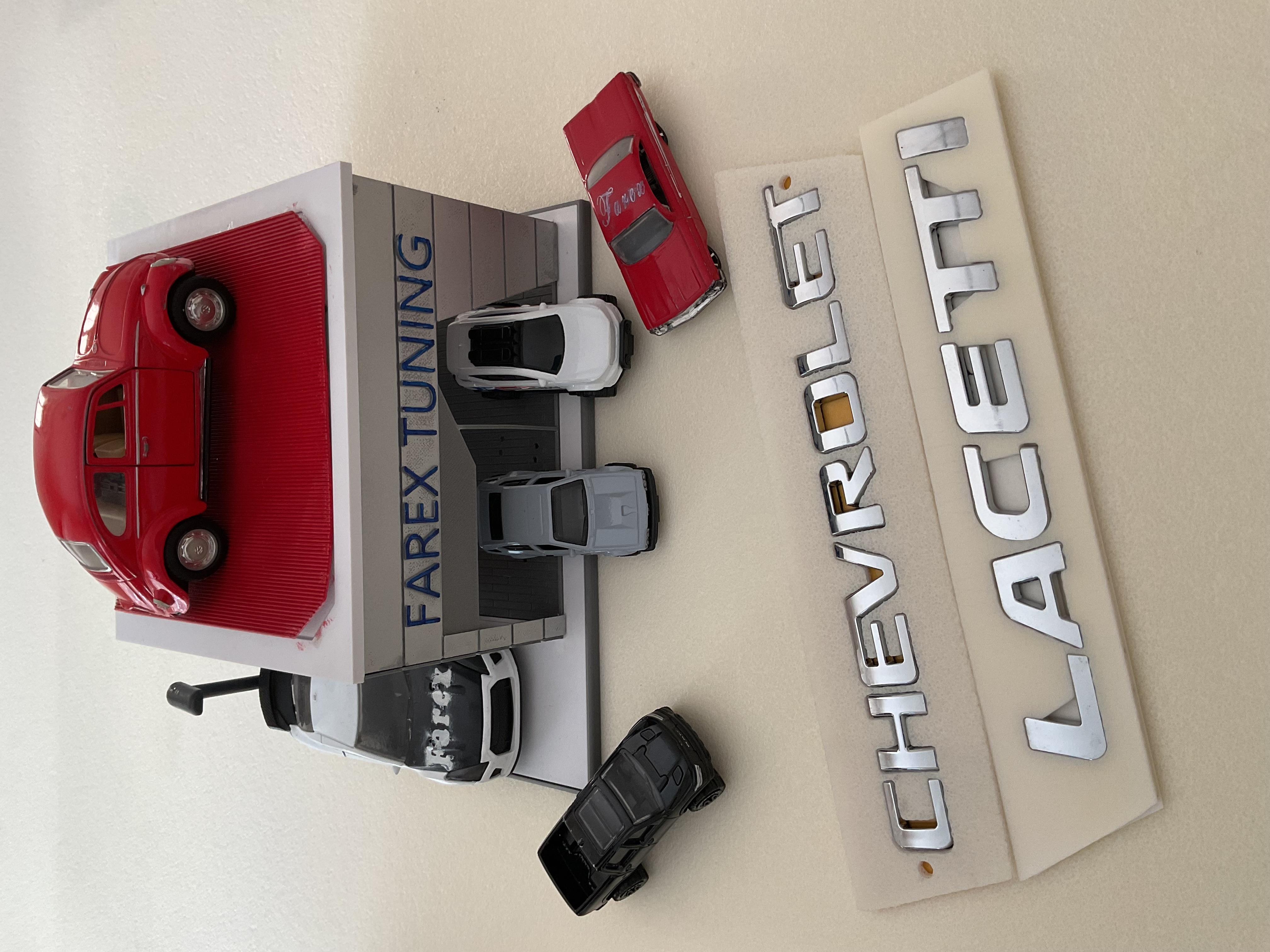 Chevrolet ve Lacetti Krom Bagaj Yazısı