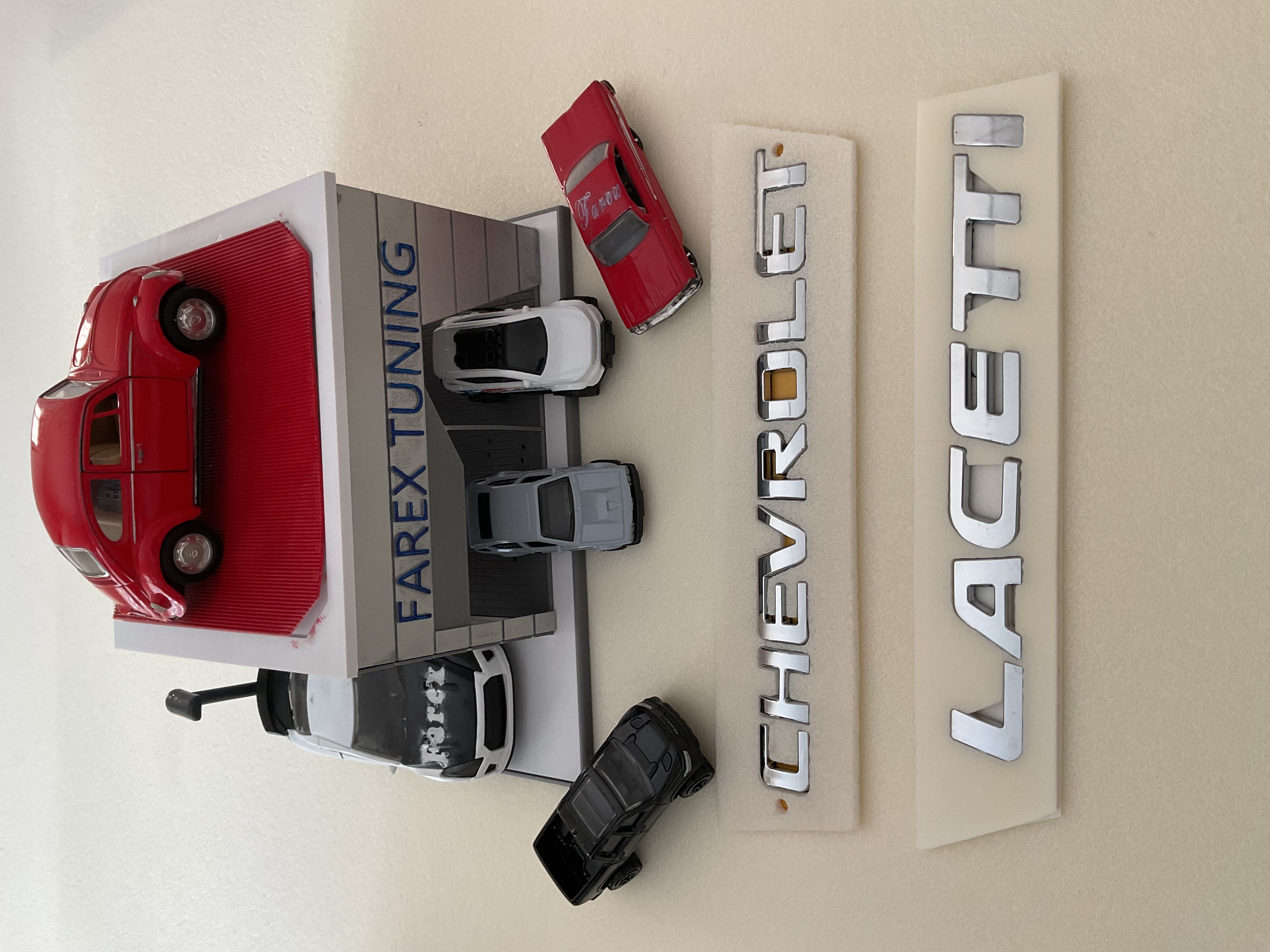 Chevrolet ve Lacetti Krom Bagaj Yazısı