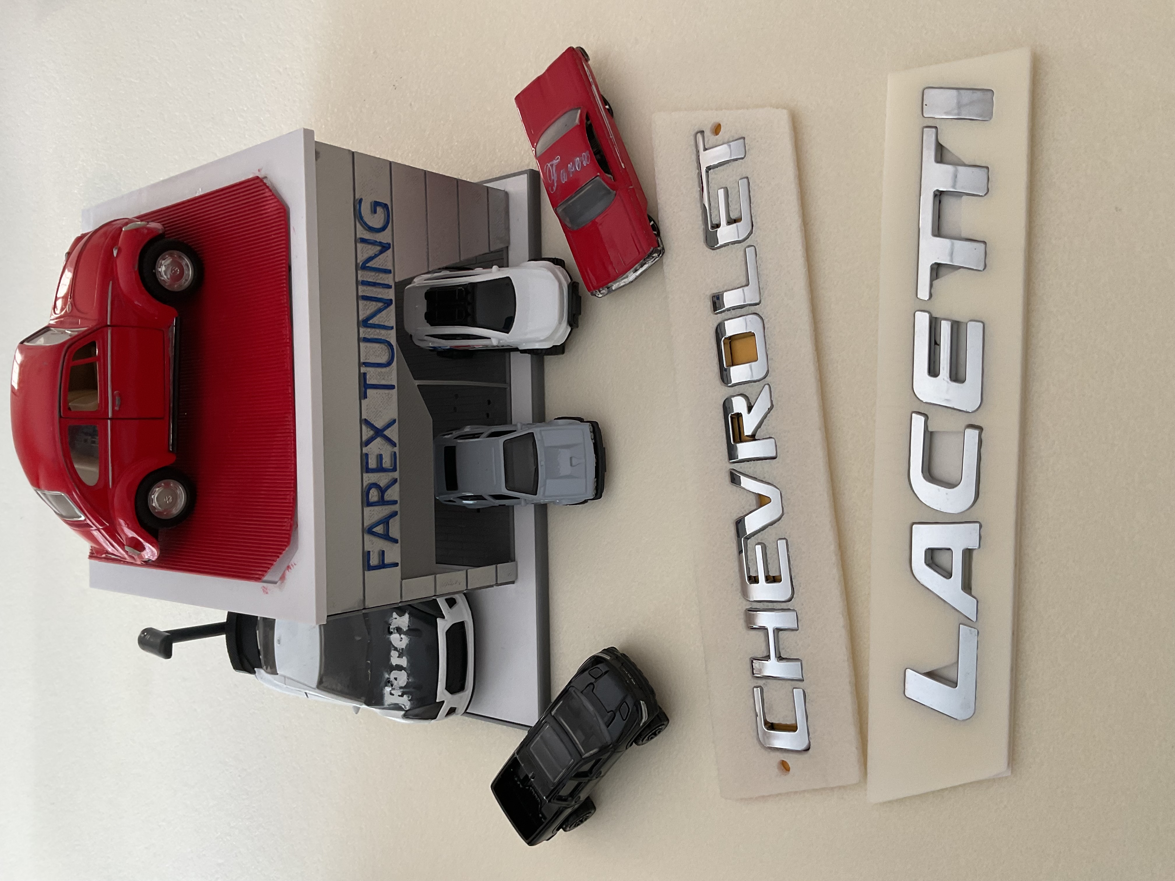 Chevrolet ve Lacetti Krom Bagaj Yazısı