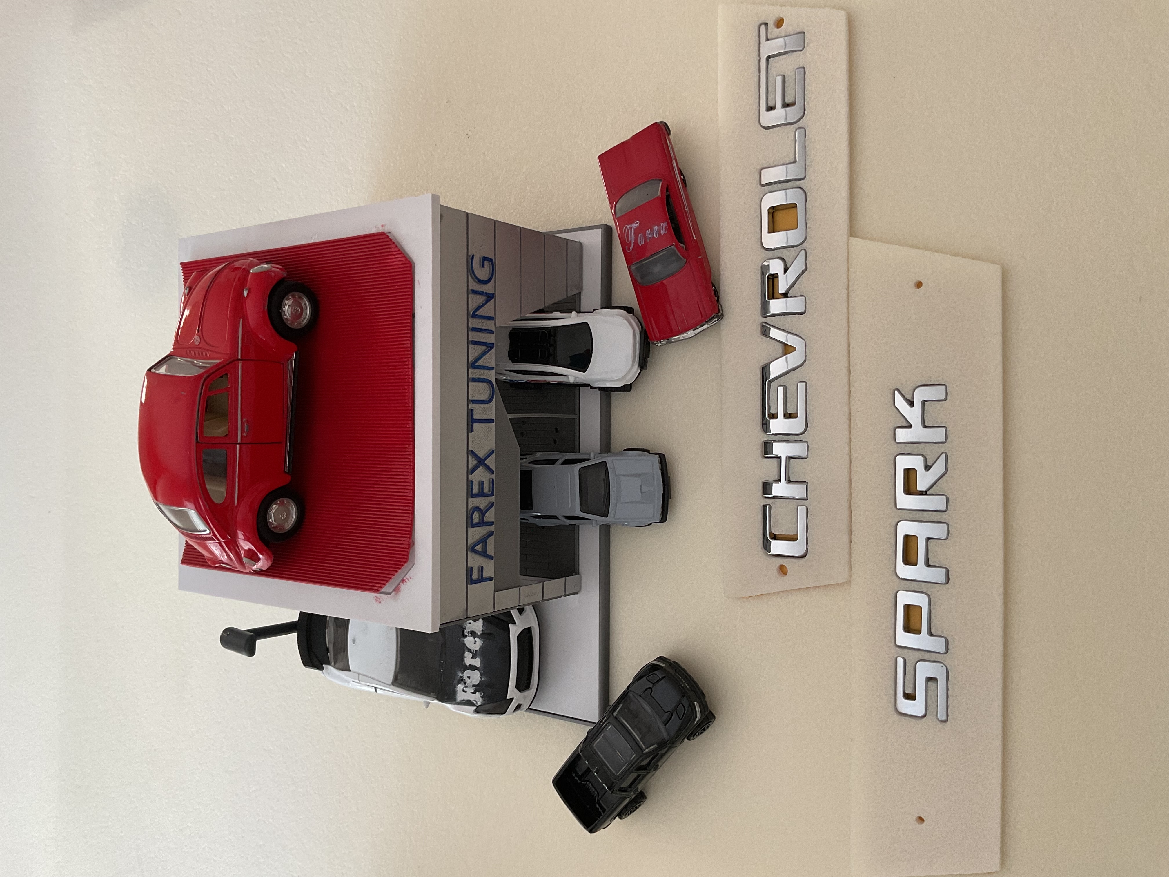 Chevrolet ve Spark Krom Bagaj Yazısı Seti