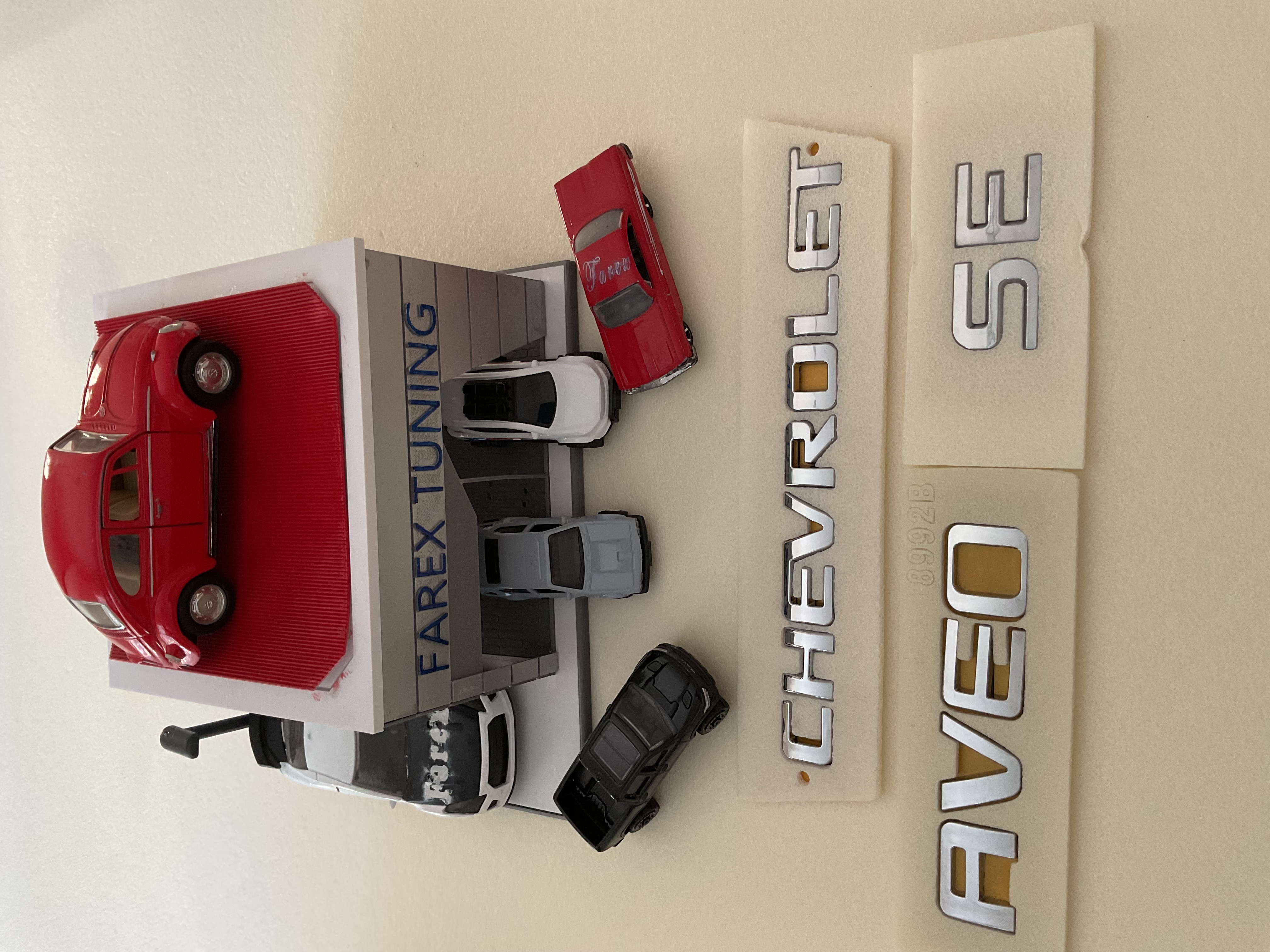 Chevrolet-Aveo ve SE Krom Bagaj Yazısı Seti 3’lü 3M 3D ABS