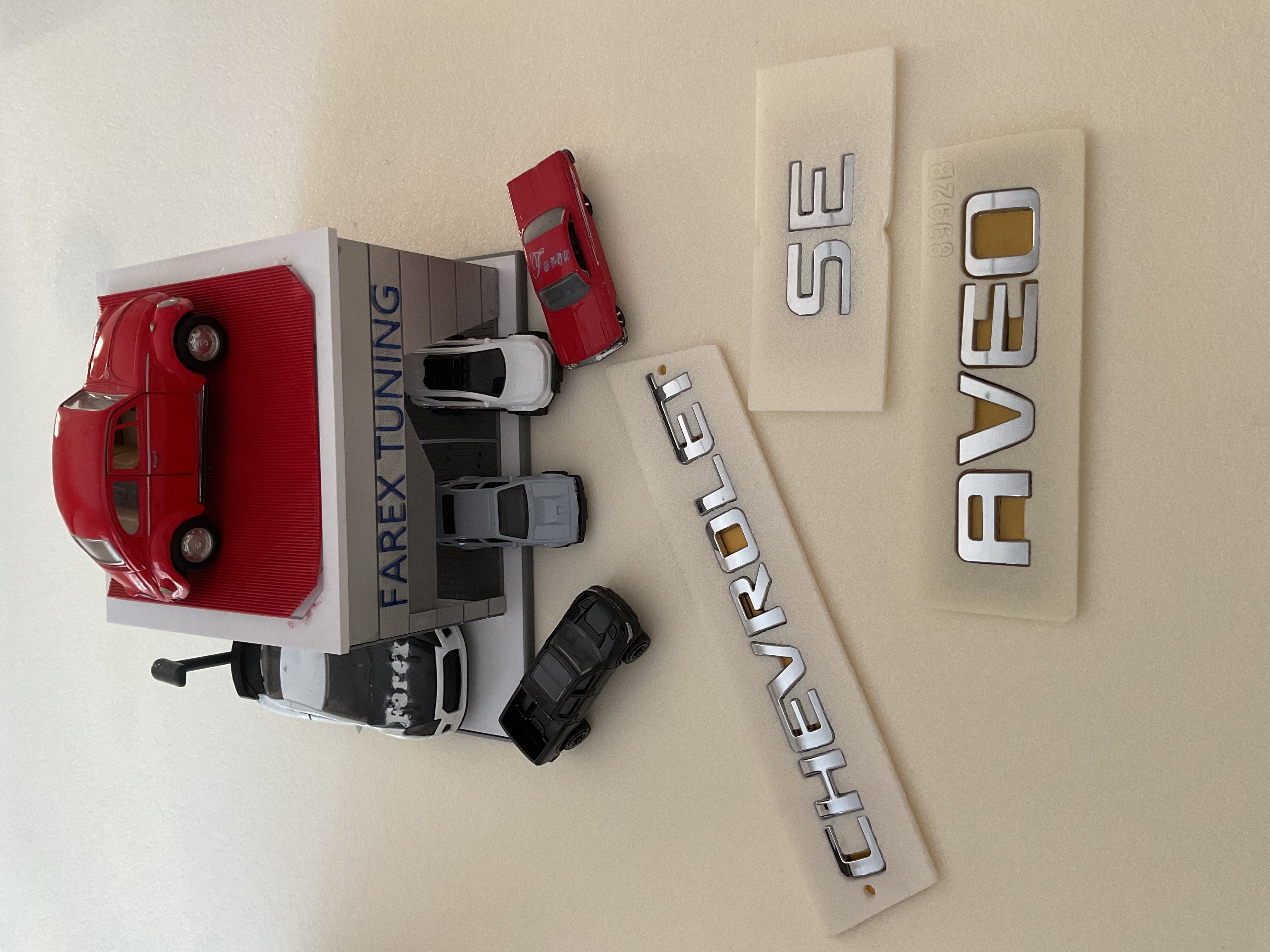 Chevrolet-Aveo ve SE Krom Bagaj Yazısı Seti 3’lü 3M 3D ABS