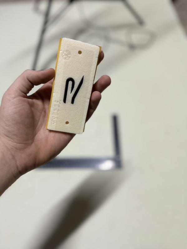 Volkswagen Uyumlu Yeni Nesil R Bagaj Arması Piano Black Küçük Boy 4,5 cm 3M 3D ABS