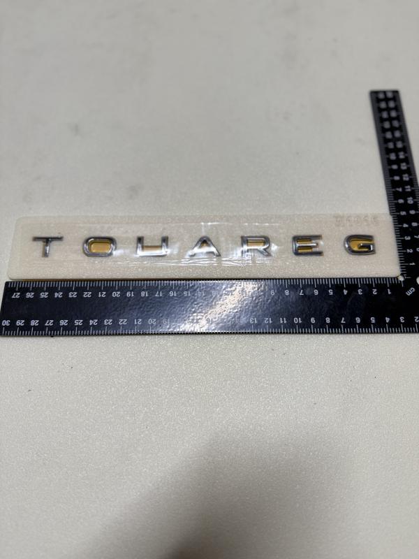 Volkswagen Touareg Yeni Nesil Bagaj Yazısı Logosu Arması 3M 3D ABS 25 cm